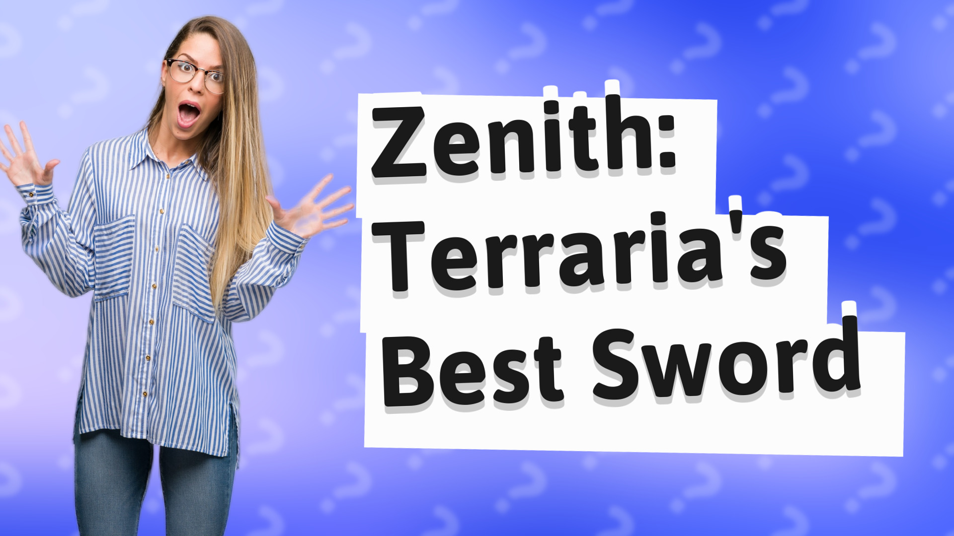 Zenith: Terraria's Best Sword
