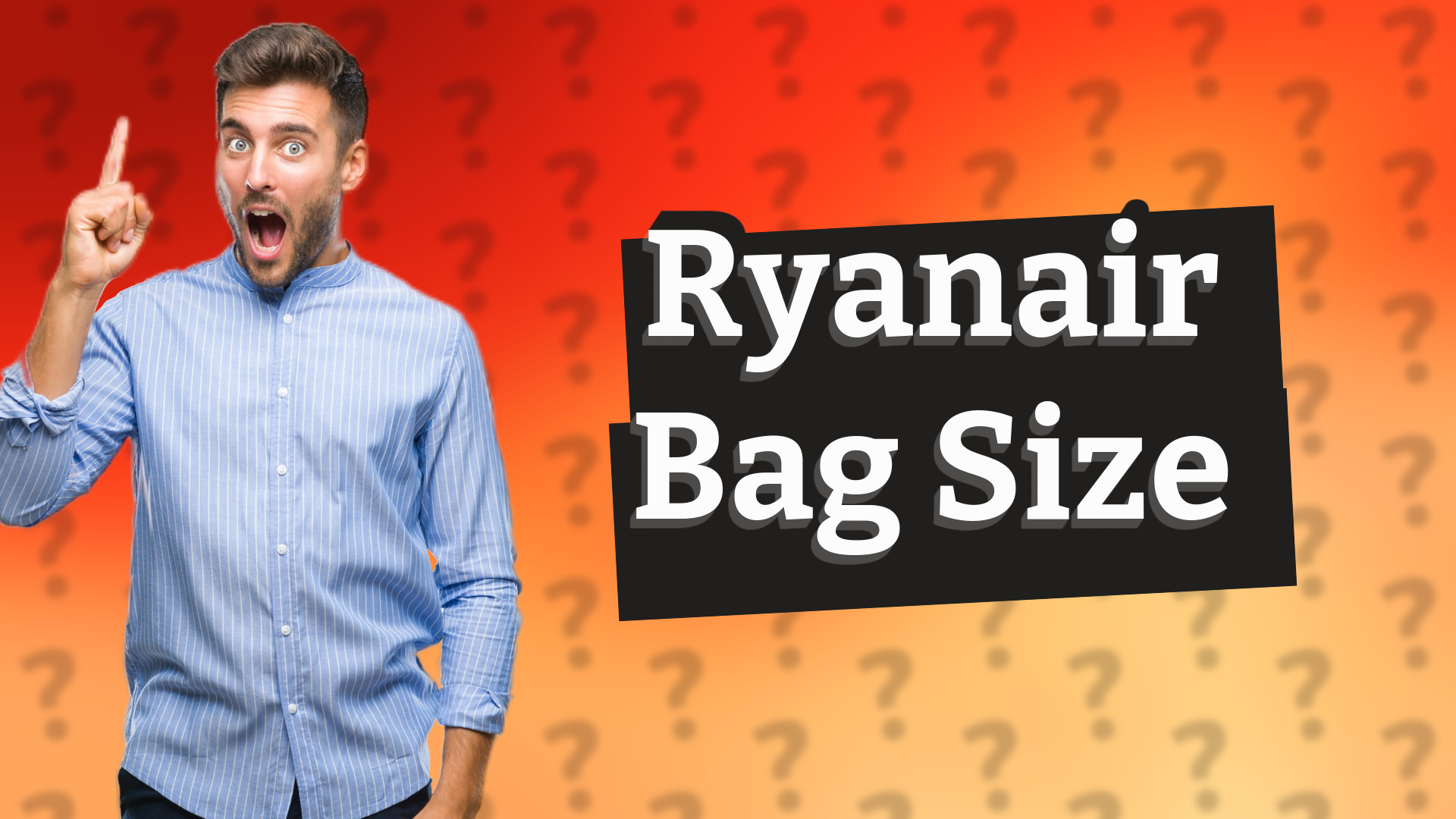 Ryanair Bag Size