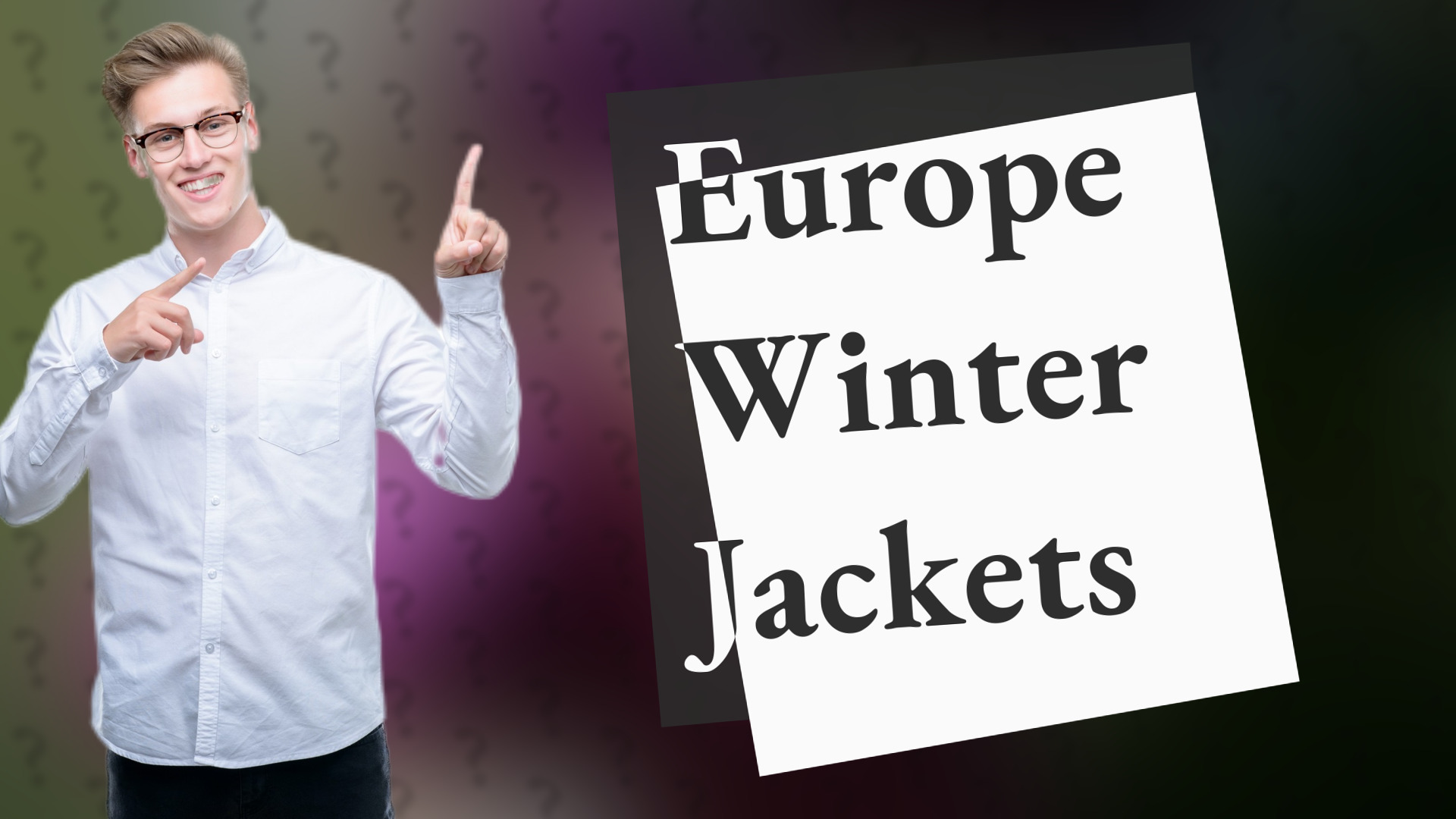 Europe Winter Jackets