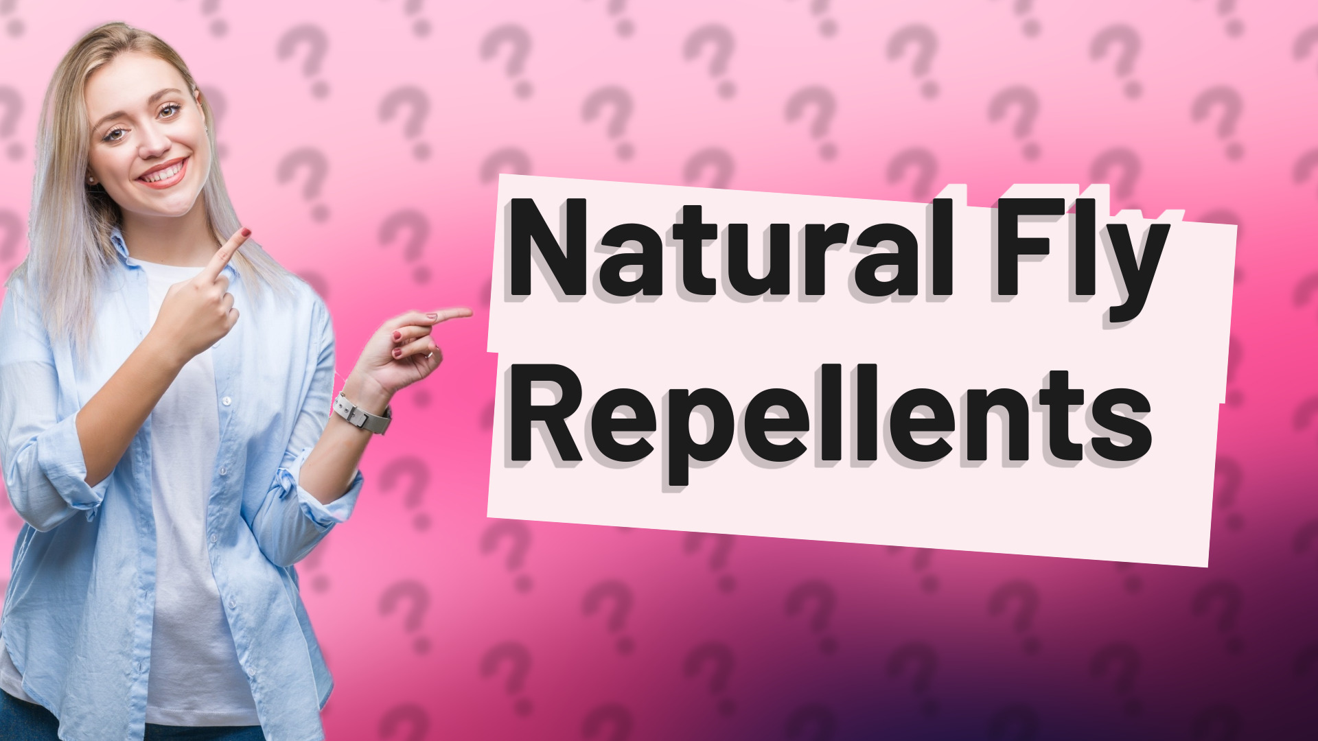 Natural Fly Repellents