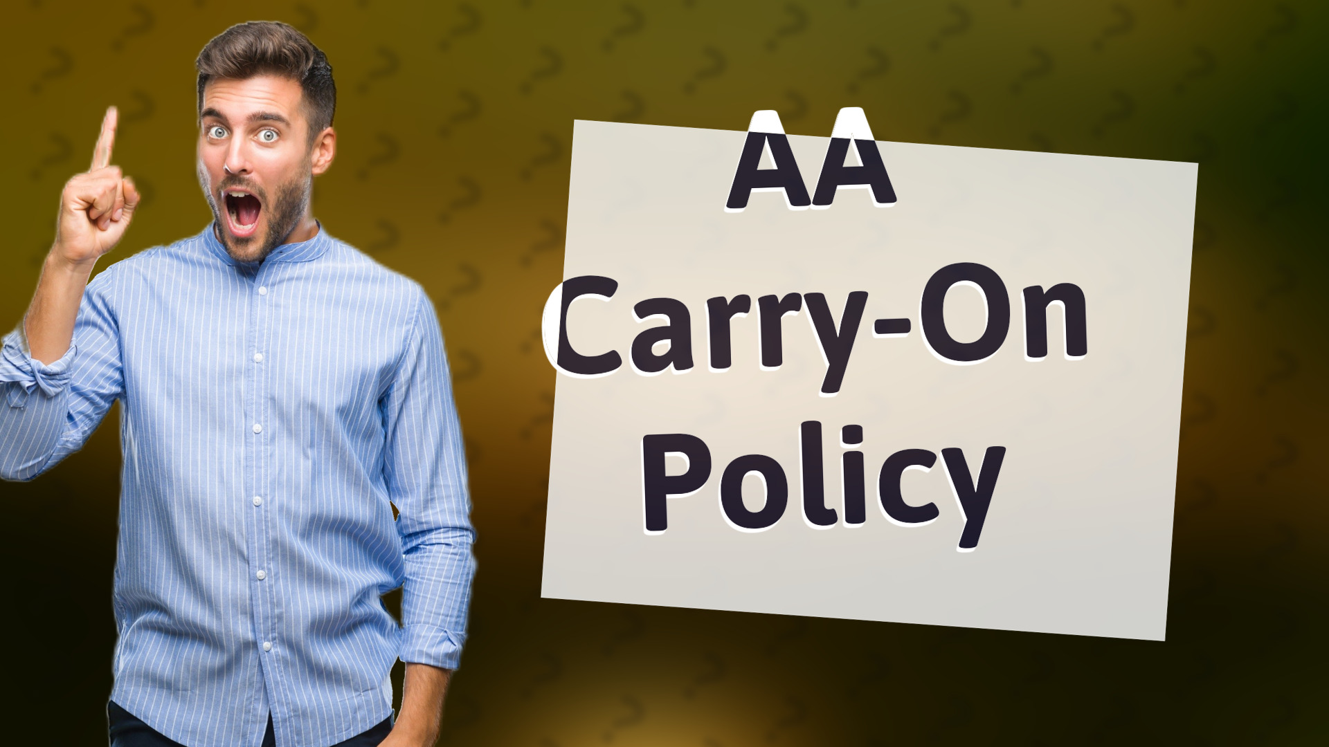 AA Carry-On Policy