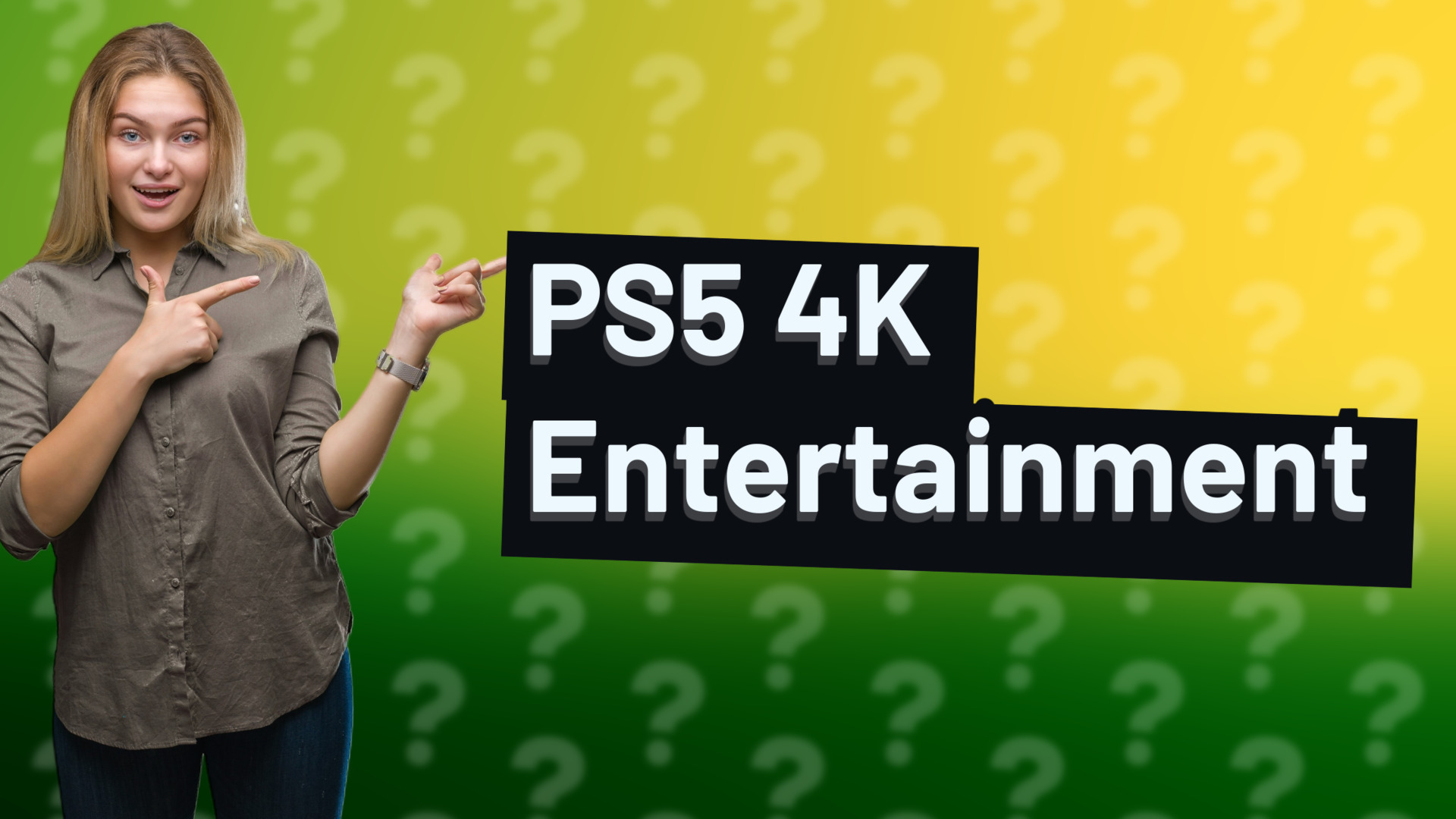 PS5 4K Entertainment