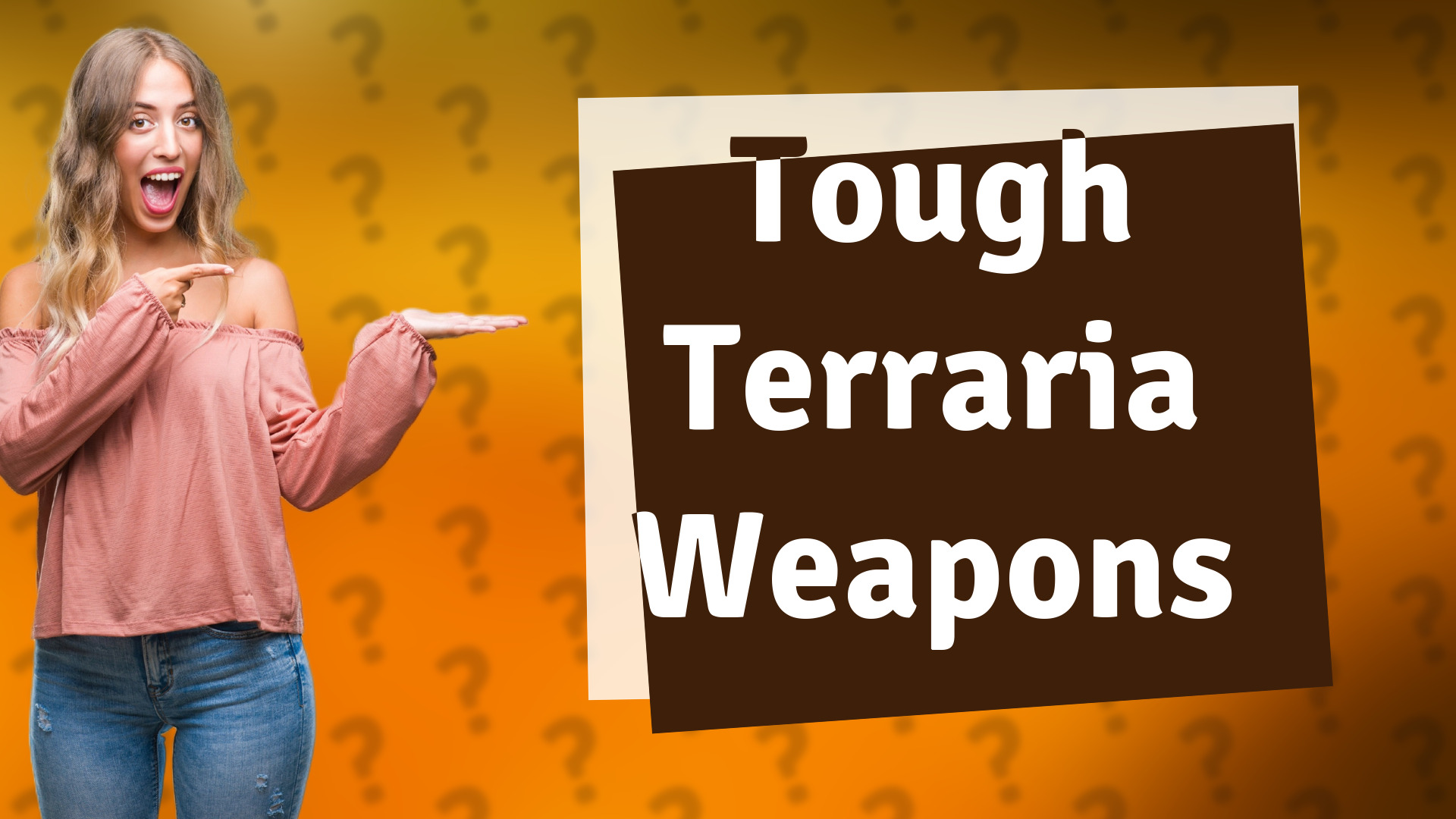 Tough Terraria Weapons