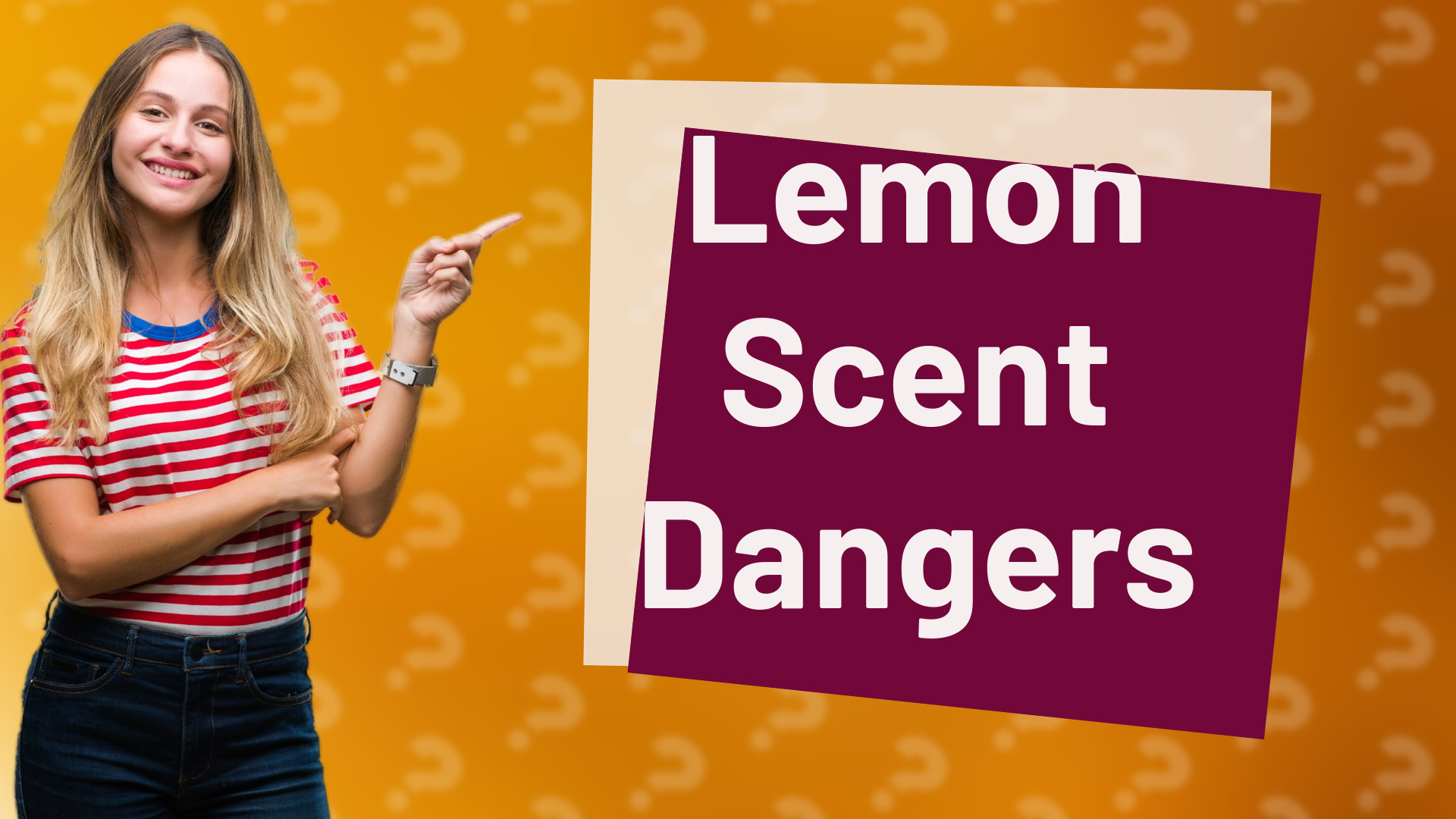 Lemon Scent Dangers