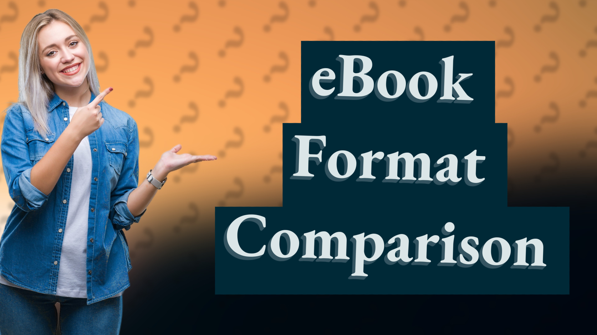 eBook Format Comparison