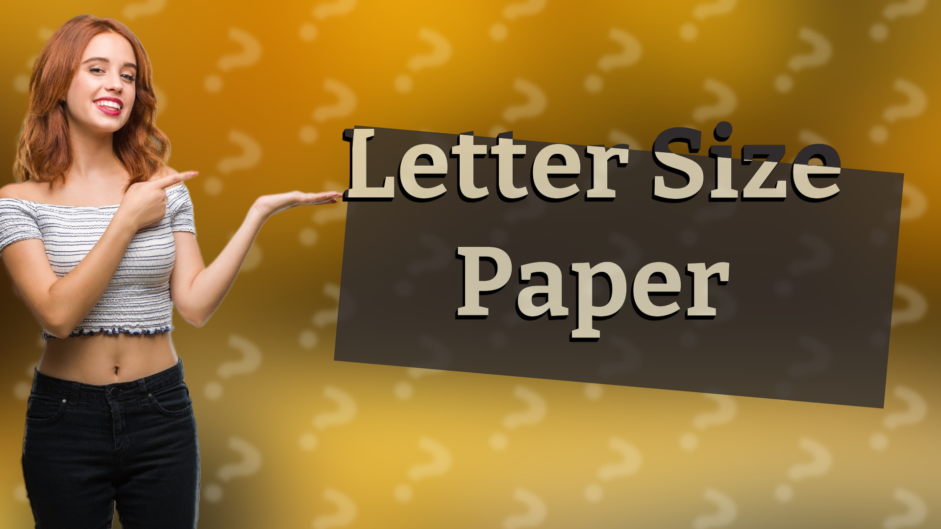 Letter Size Paper