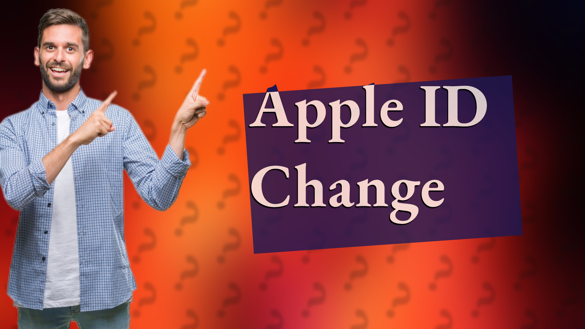 Apple ID Change