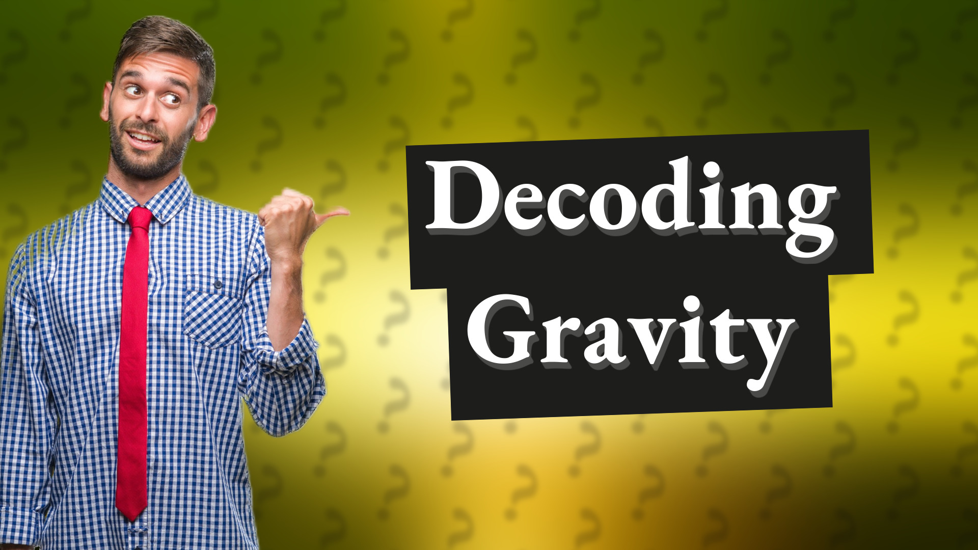 Decoding Gravity