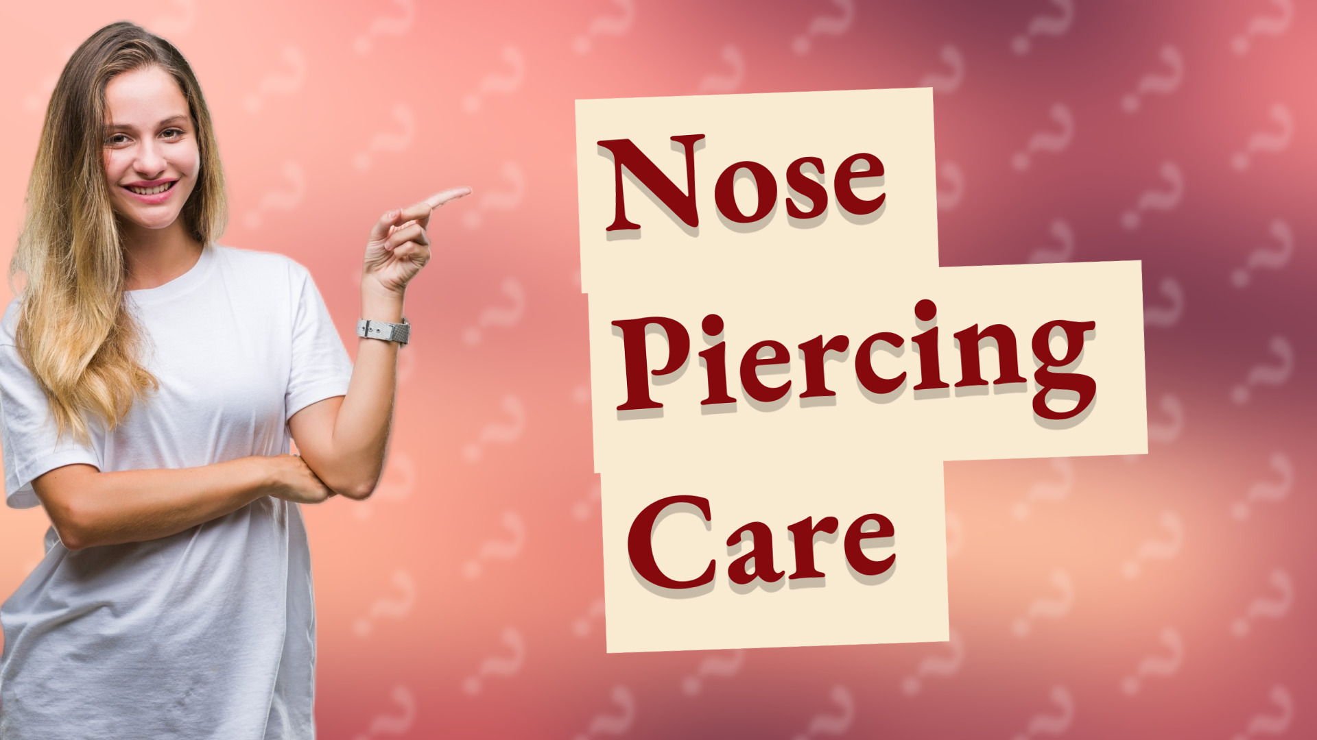 Nose Piercing Care