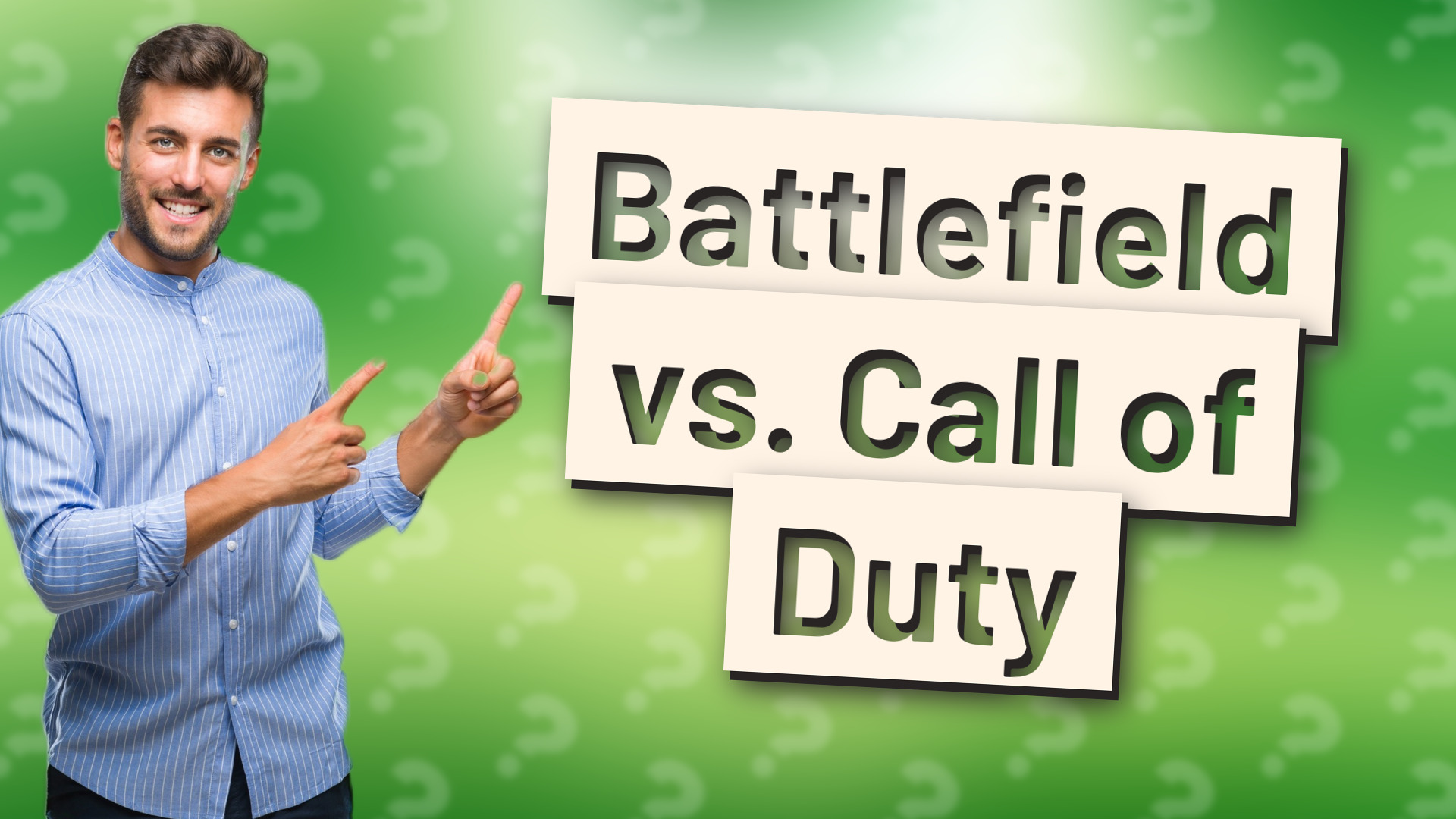 Battlefield vs. Call of Duty