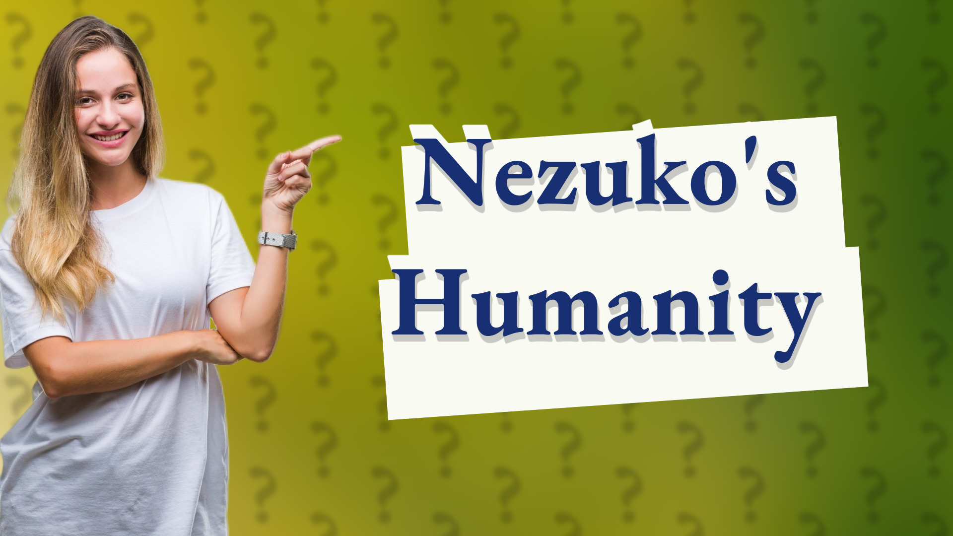 Nezuko's Humanity