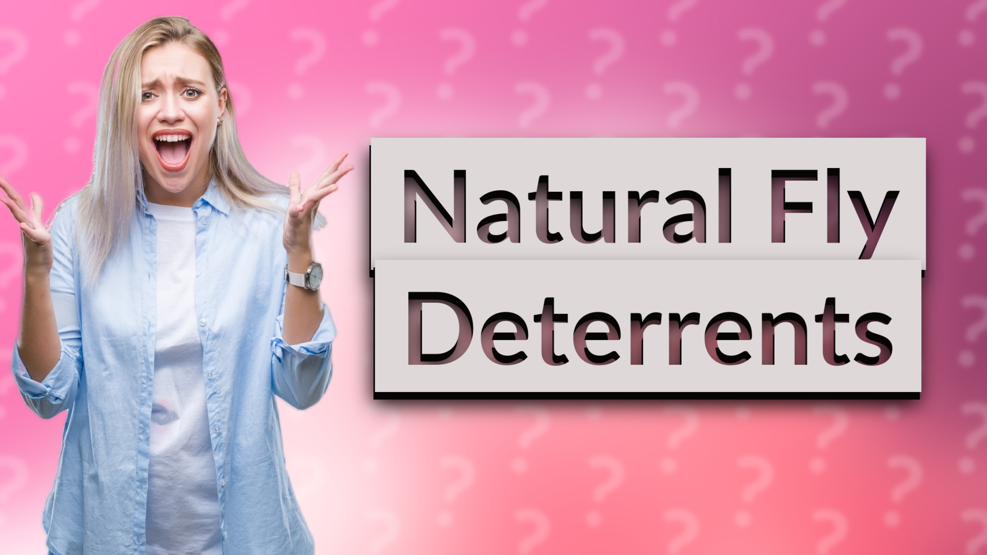 Natural Fly Deterrents