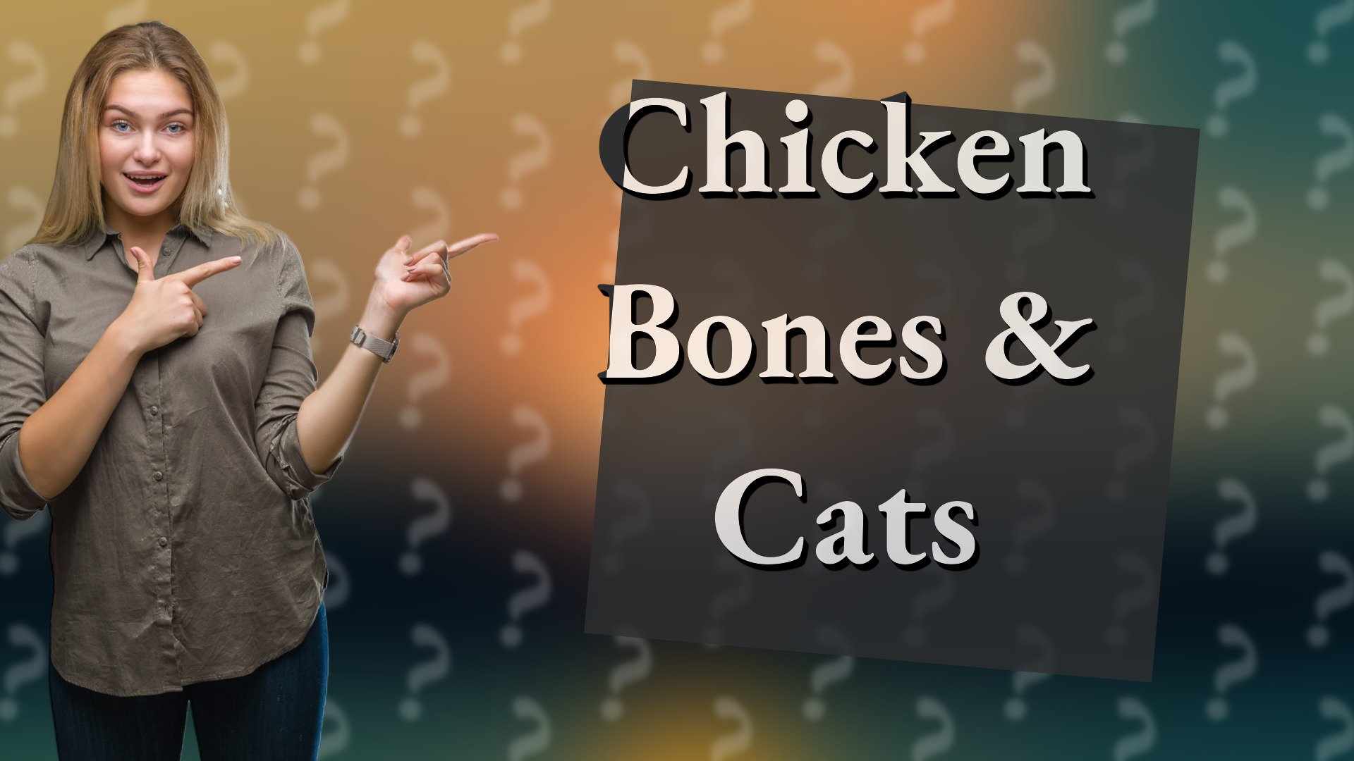 Chicken Bones & Cats