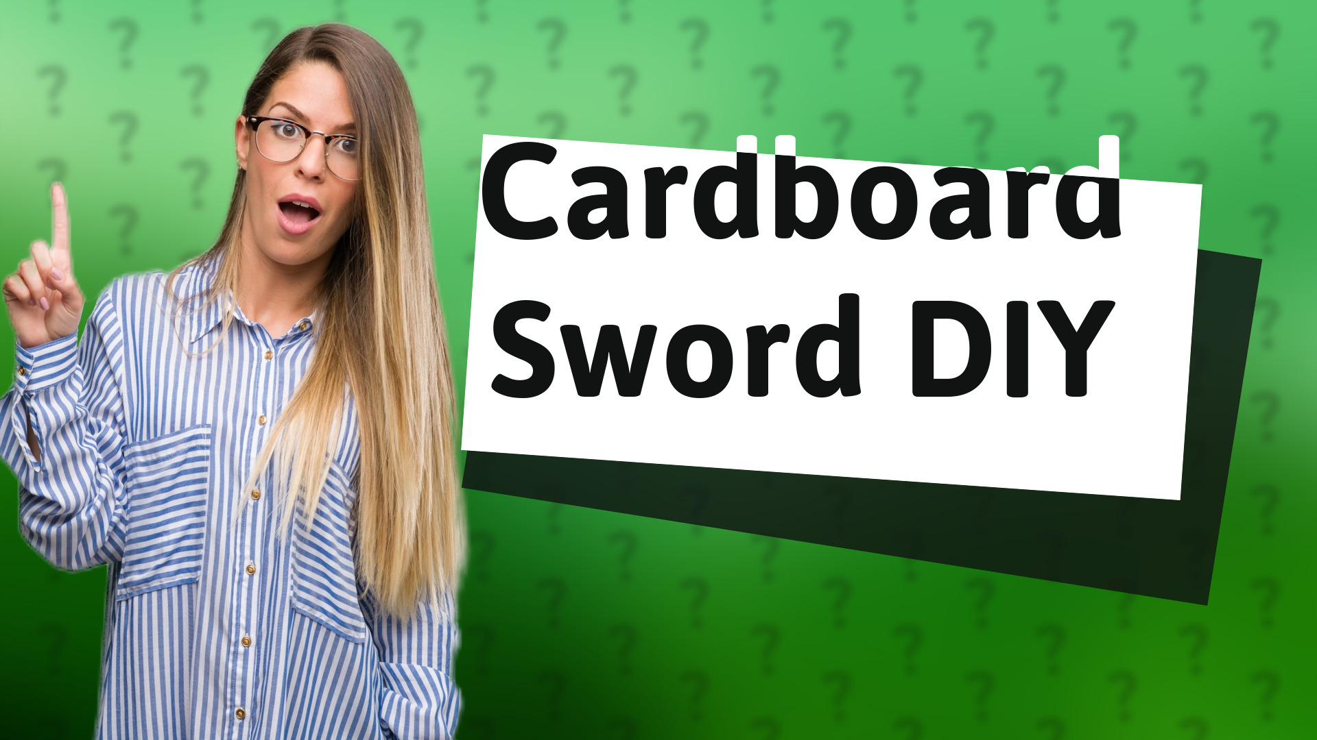 Cardboard Sword DIY