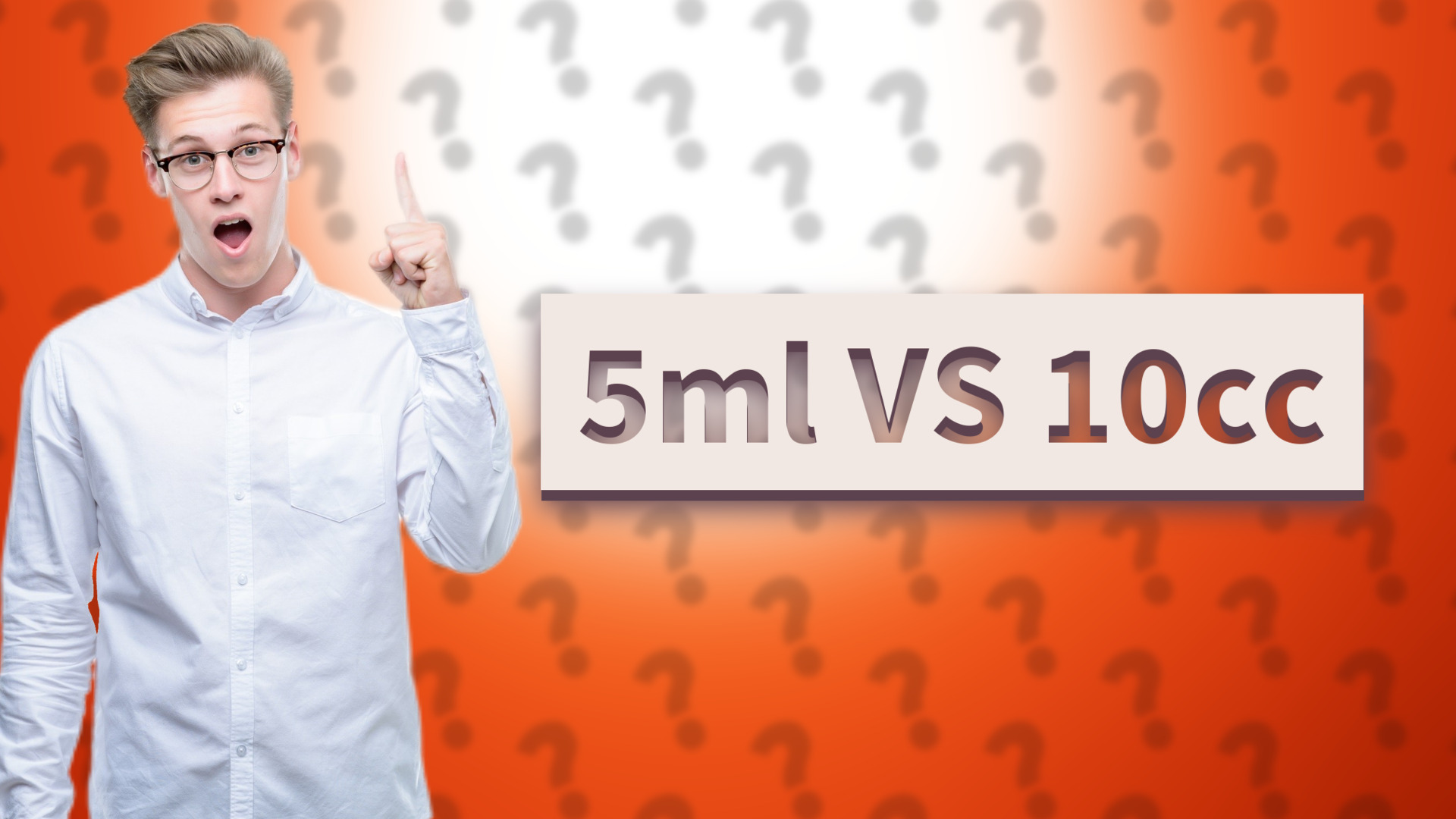 5ml VS 10cc