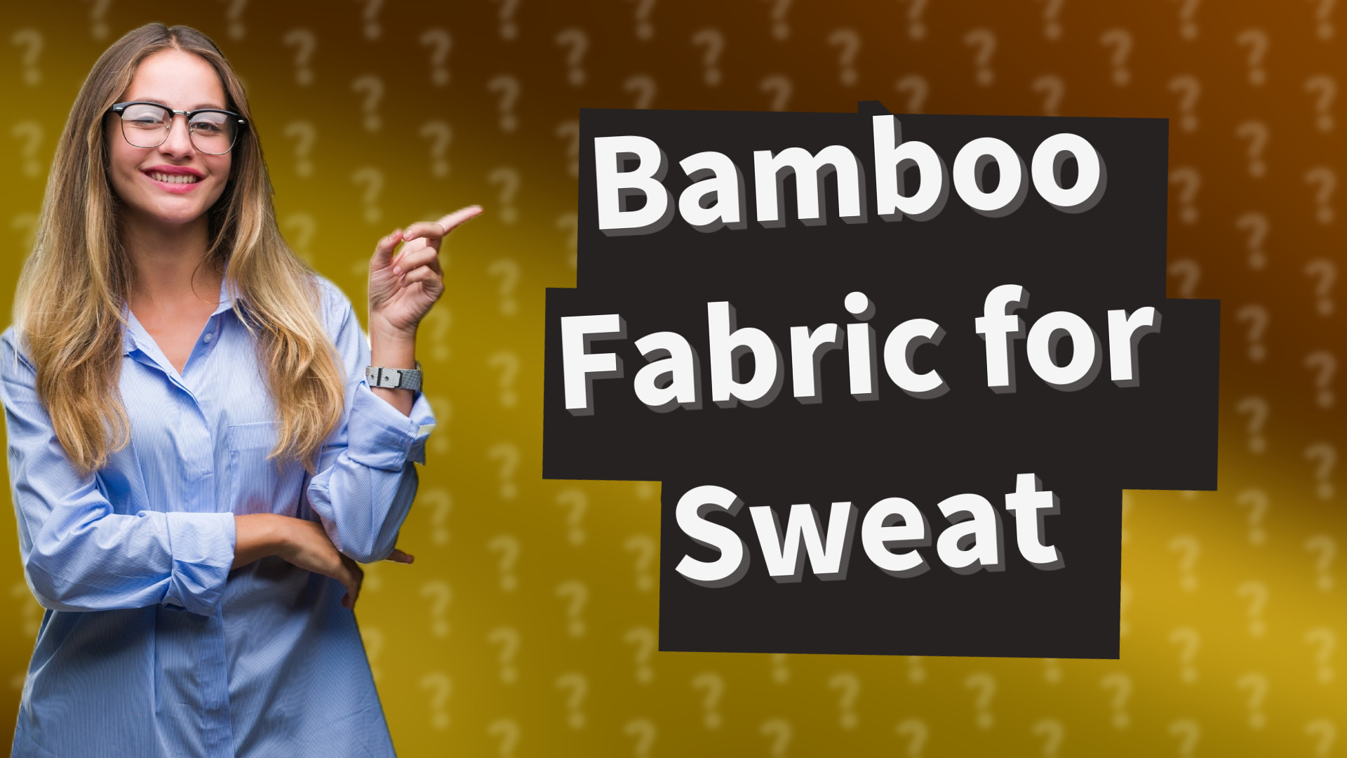 Bamboo Fabric for Sweat