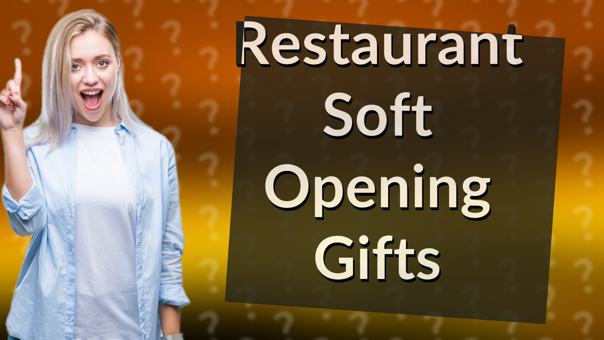 Restaurant Soft Opening Gifts