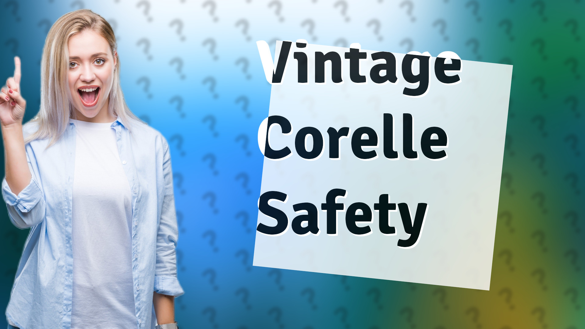 Vintage Corelle Safety