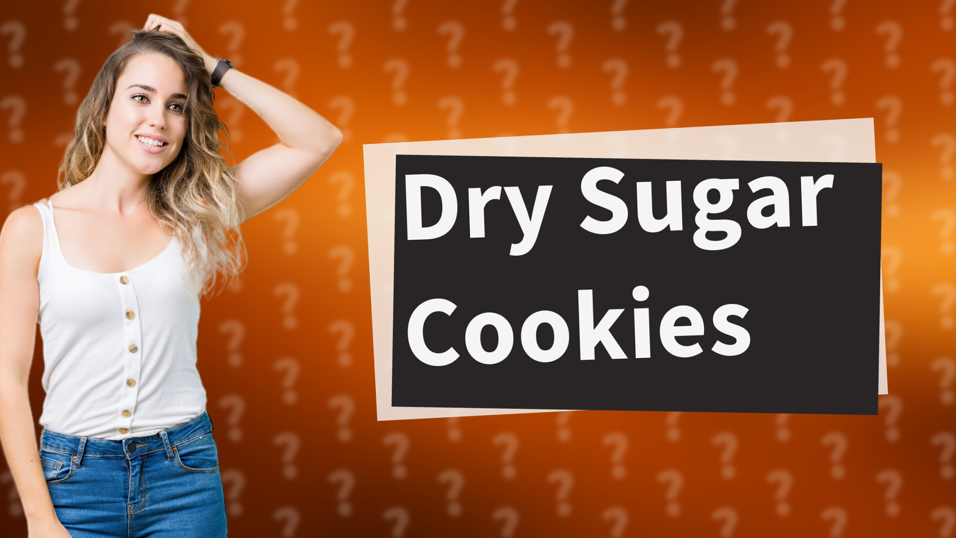 Dry Sugar Cookies