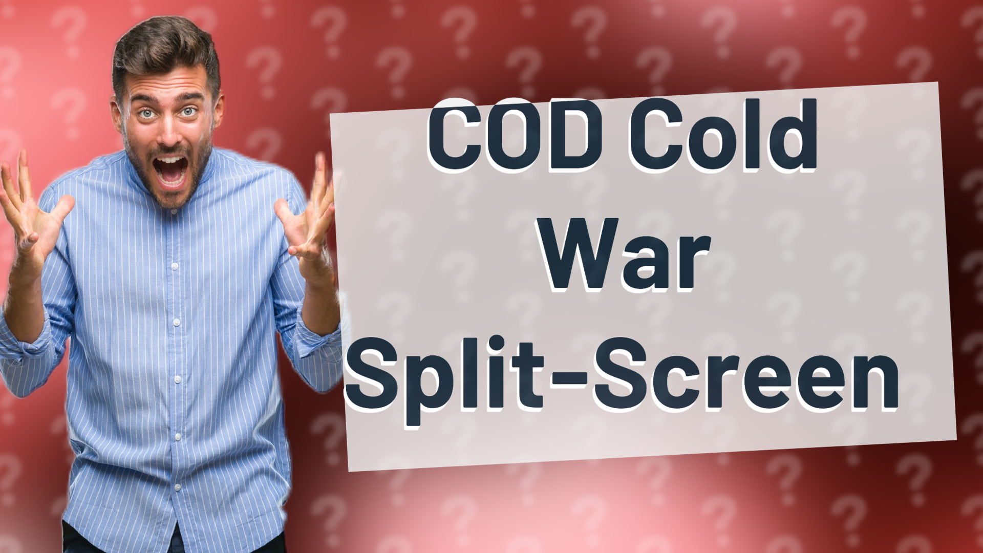 COD Cold War Split-Screen