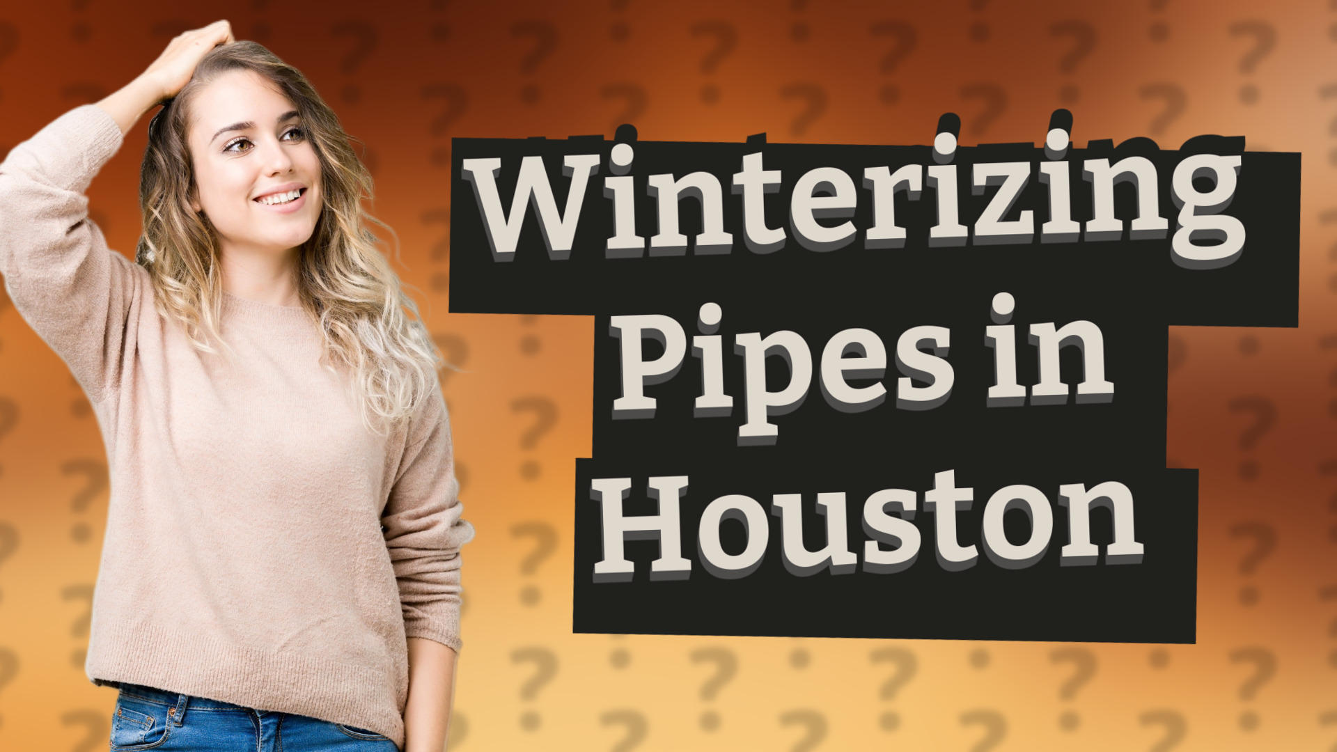 Winterizing Pipes in Houston
