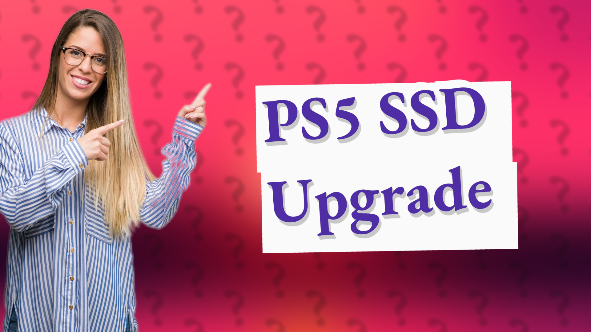 PS5 SSD Upgrade
