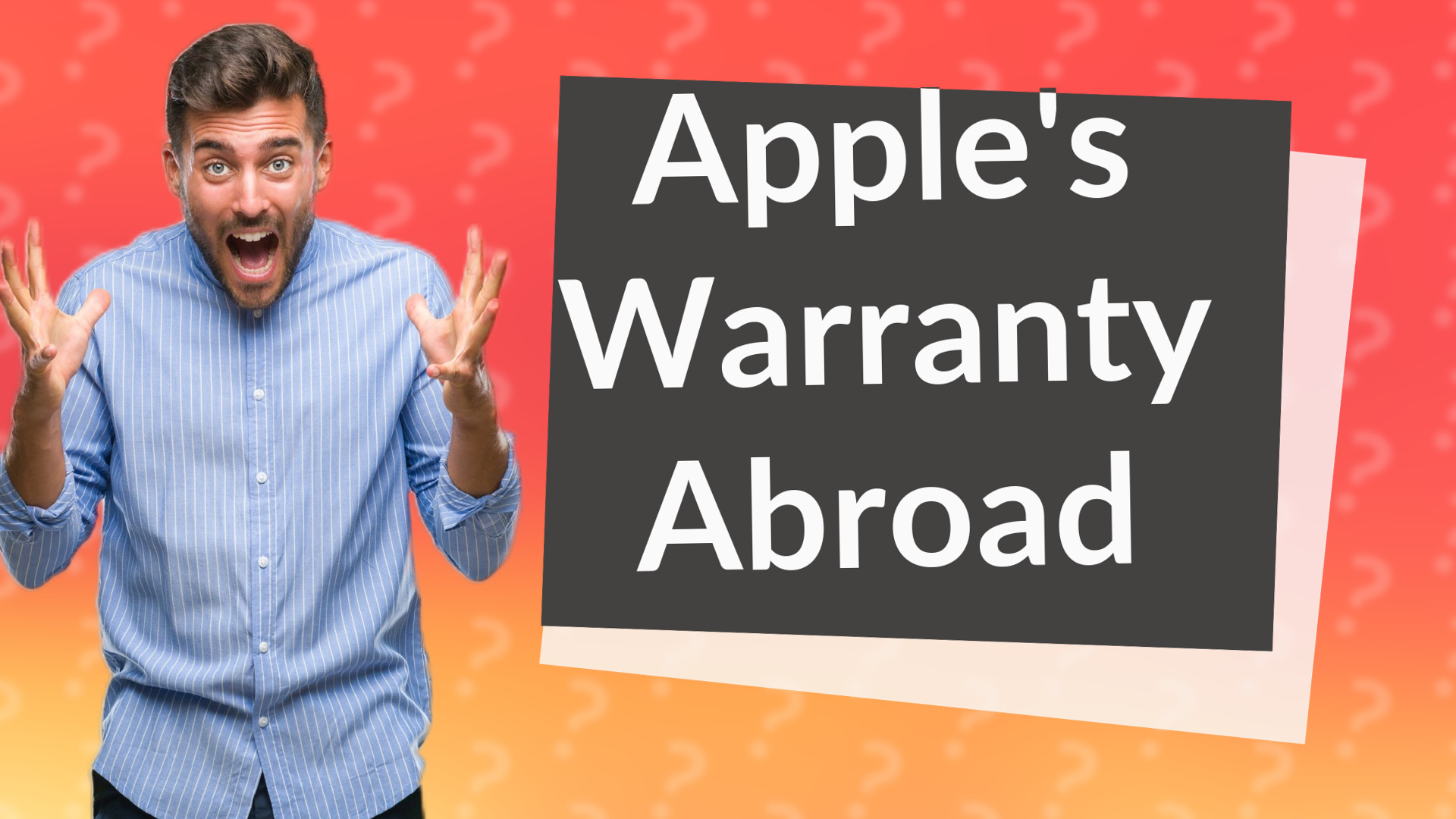 Apple's Warranty Abroad