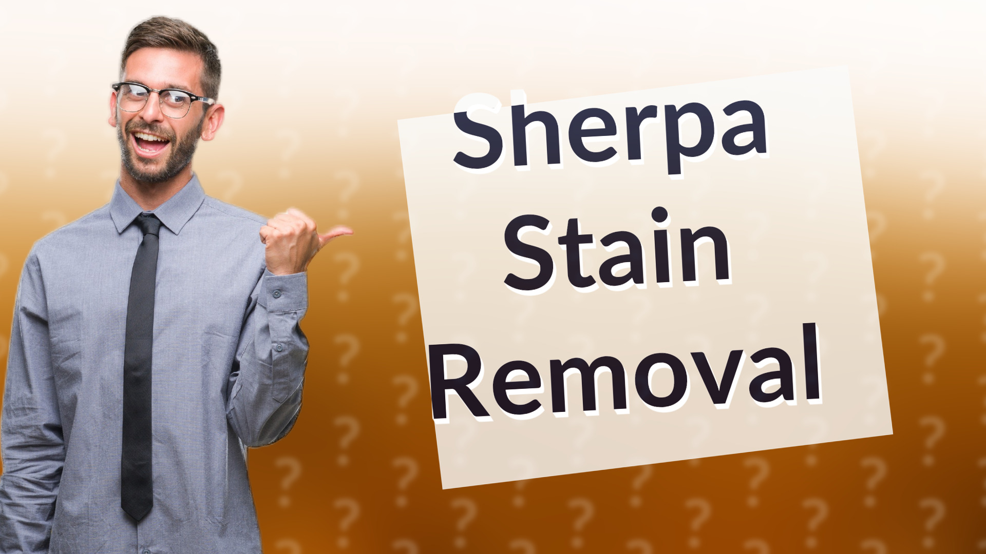 Sherpa Stain Removal