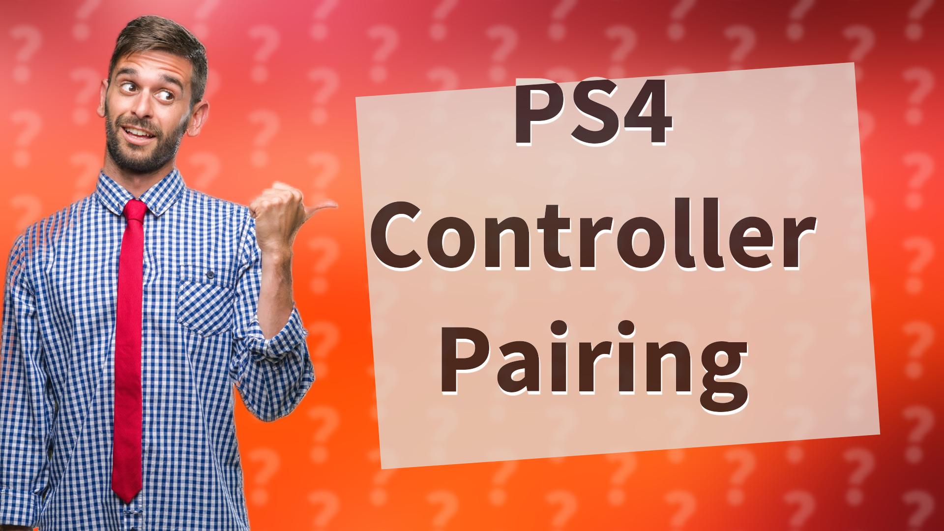 PS4 Controller Pairing