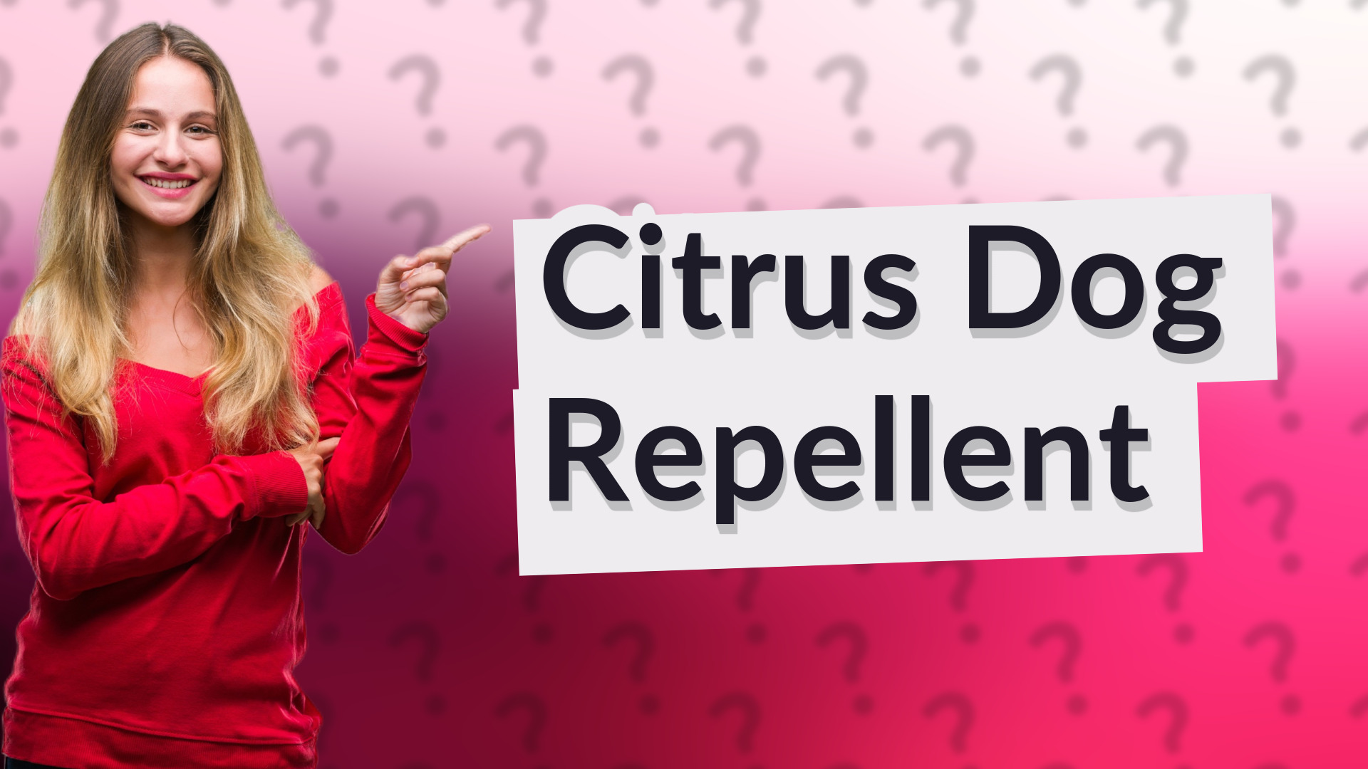Citrus Dog Repellent