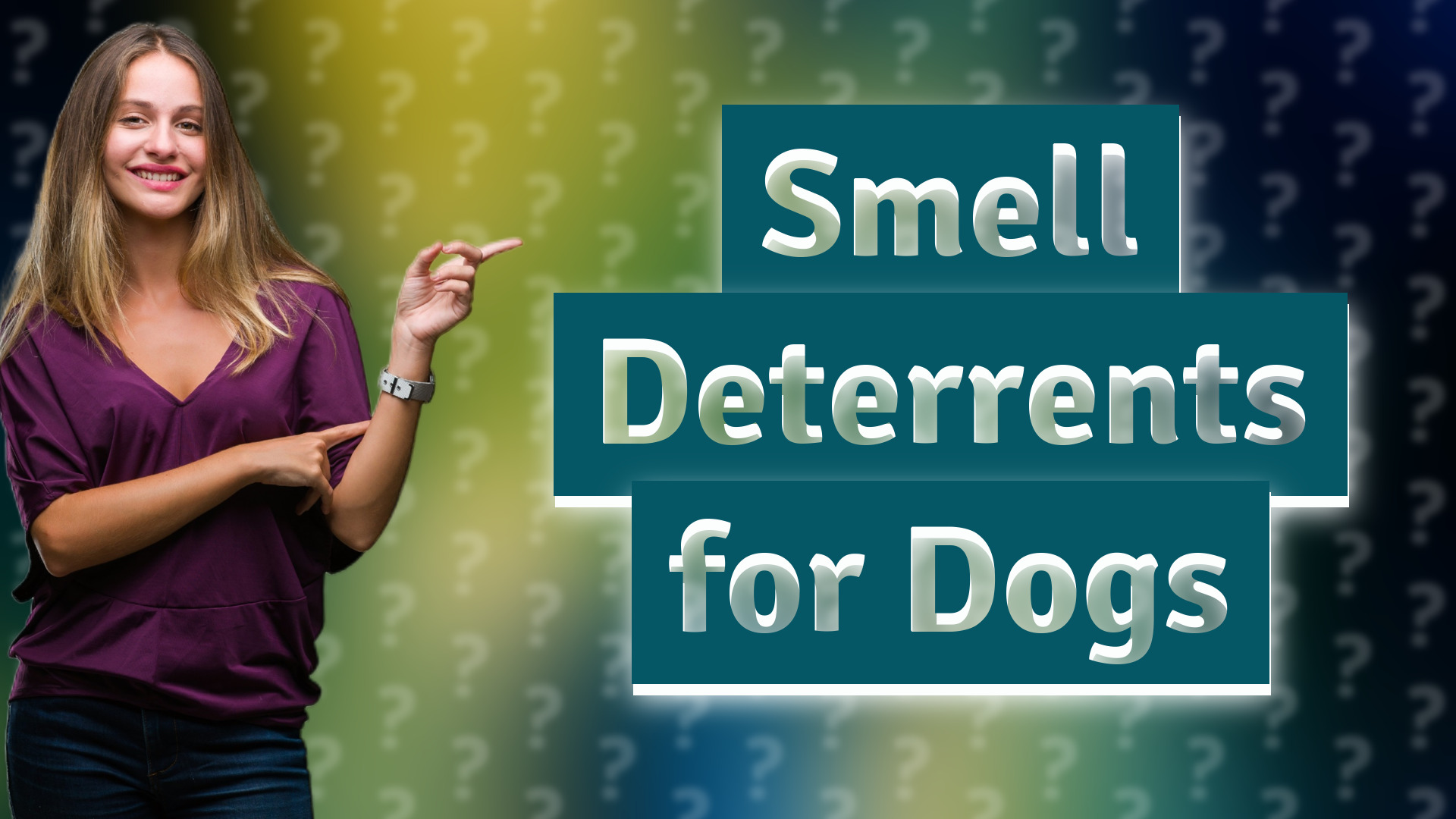 Smell Deterrents for Dogs