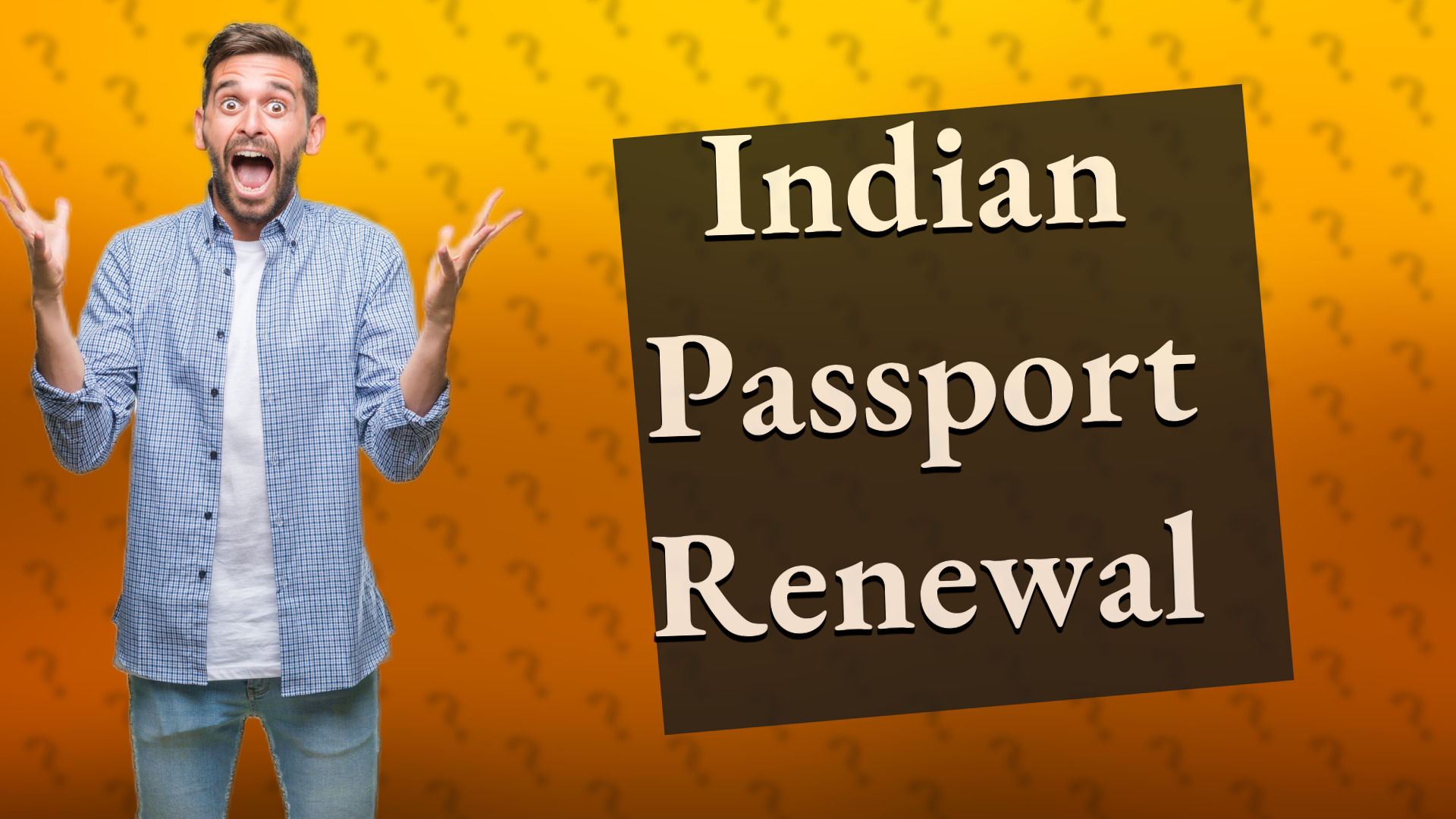 Indian Passport Renewal