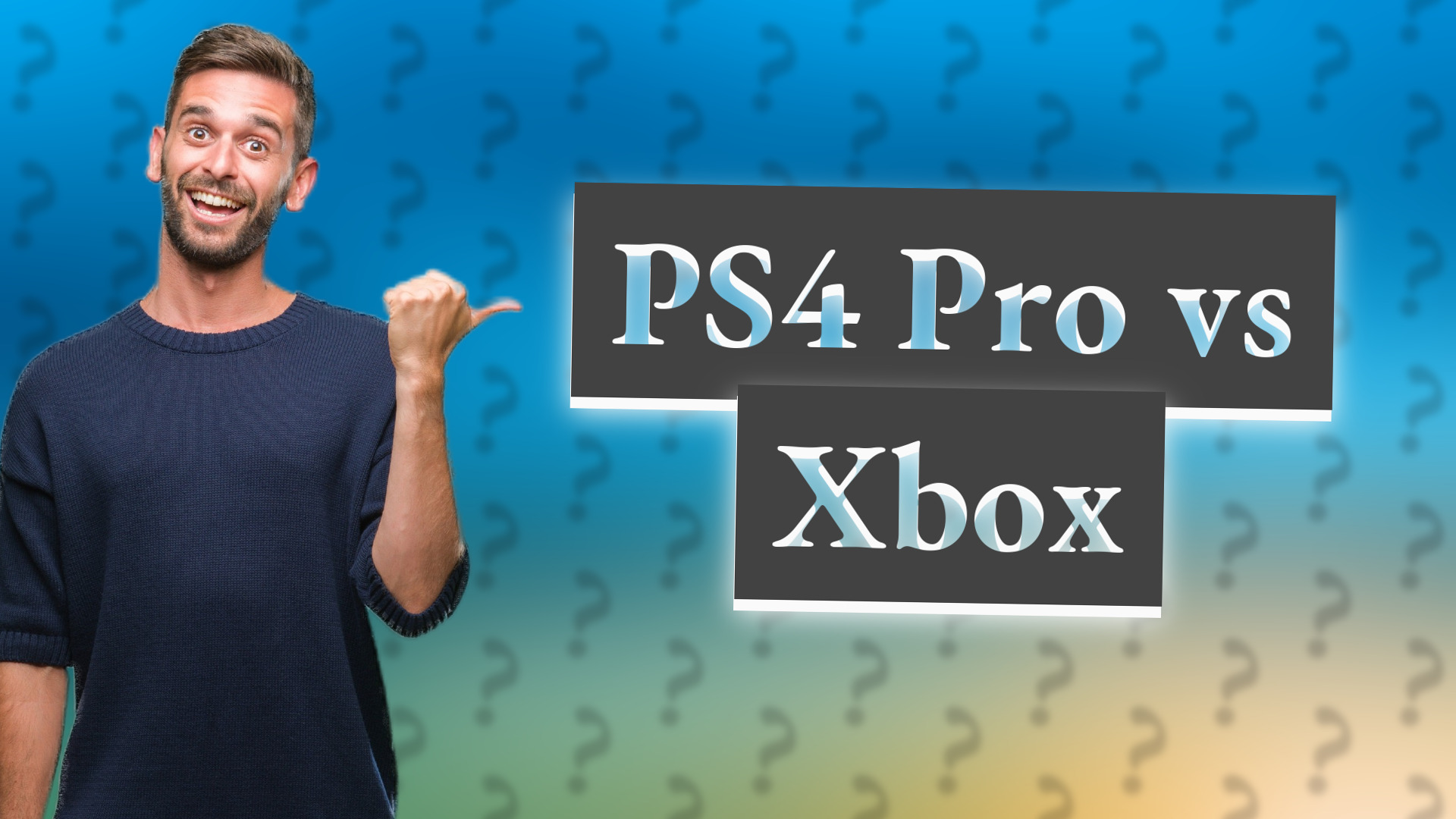 PS4 Pro vs Xbox
