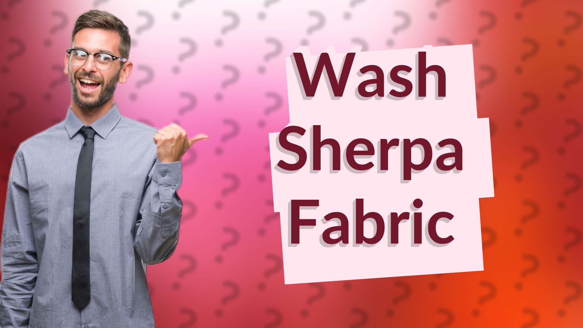 Wash Sherpa Fabric