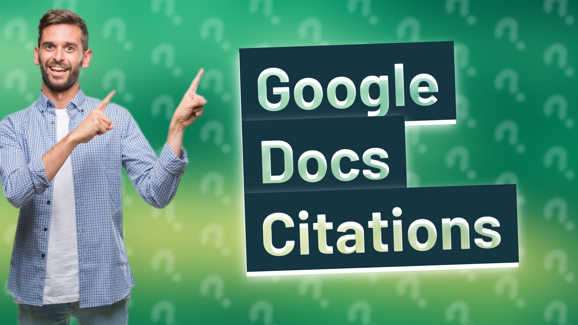 Google Docs Citations
