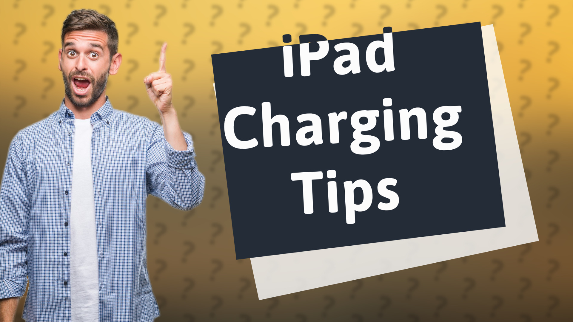 iPad Charging Tips