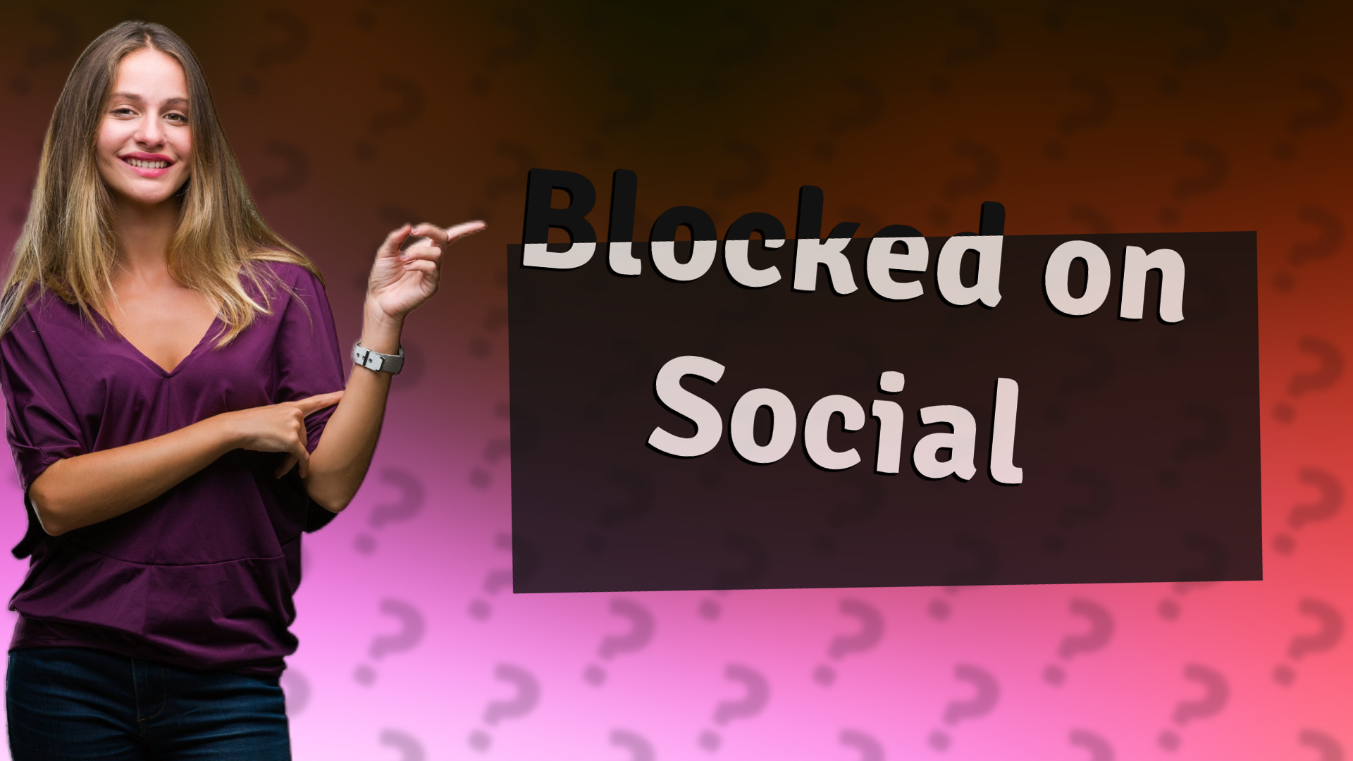 Blocked on Social