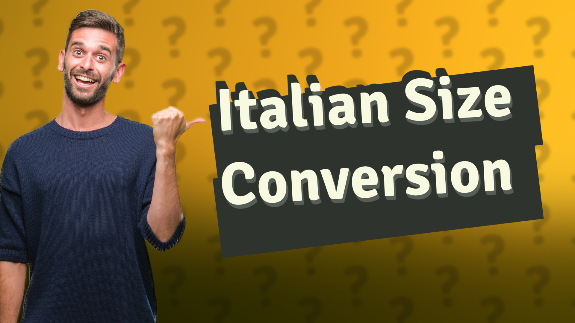 Italian Size Conversion