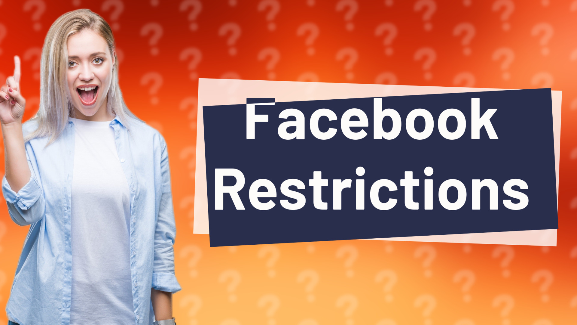 Facebook Restrictions