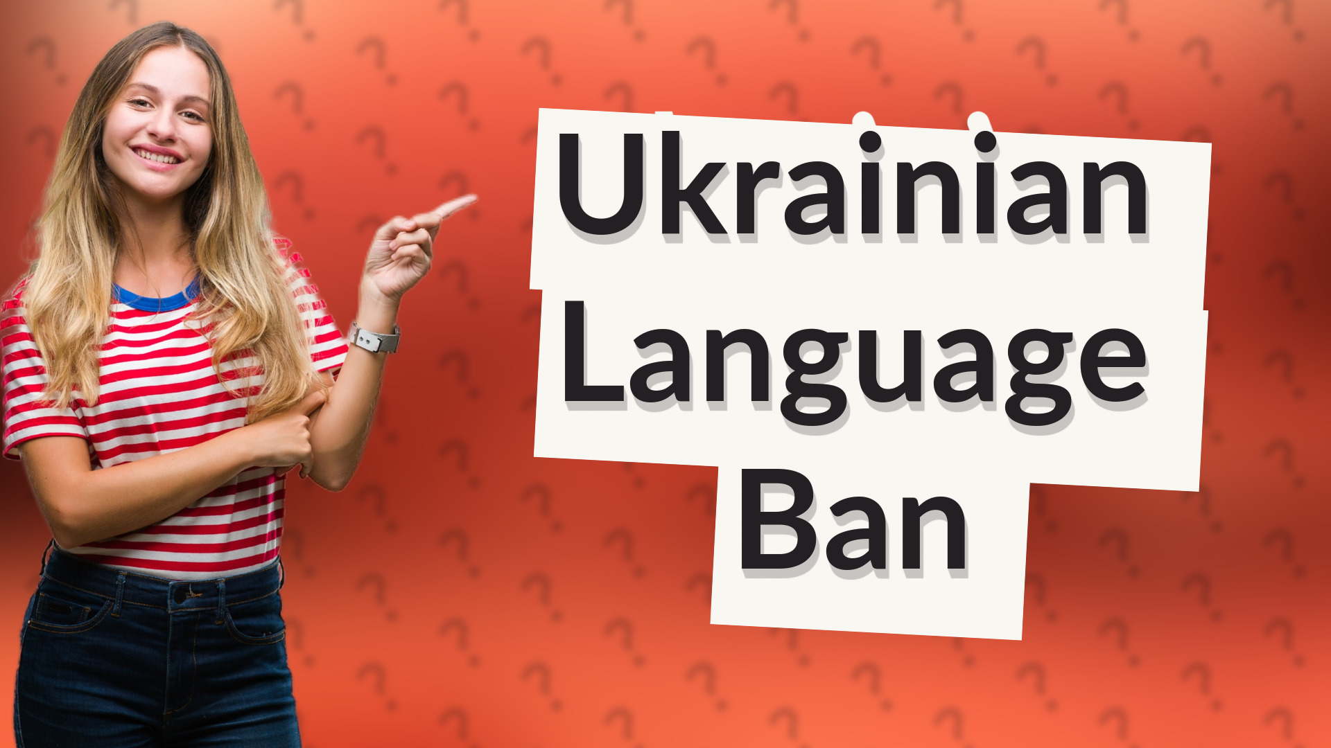 Ukrainian Language Ban