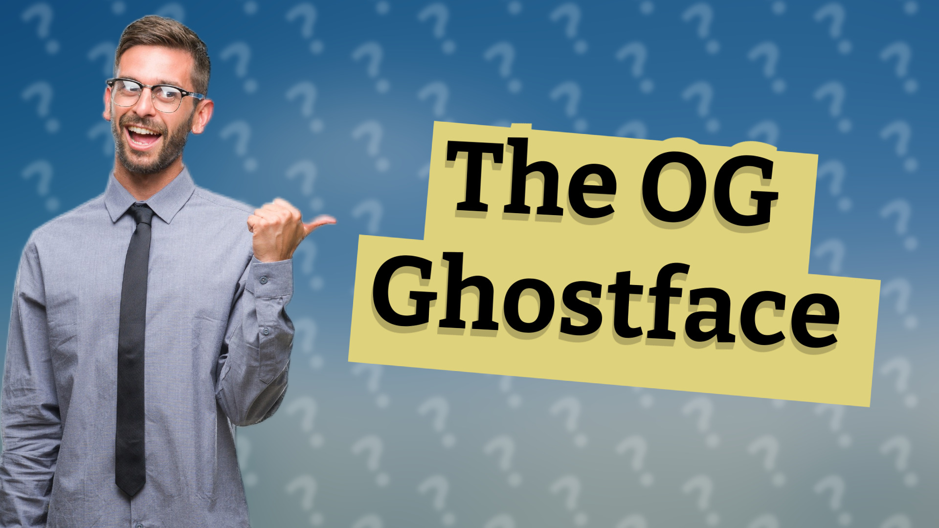 The OG Ghostface