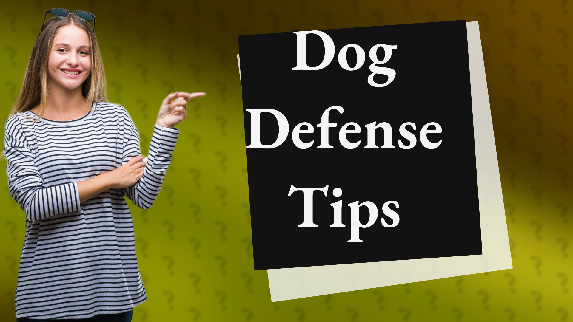 Dog Defense Tips