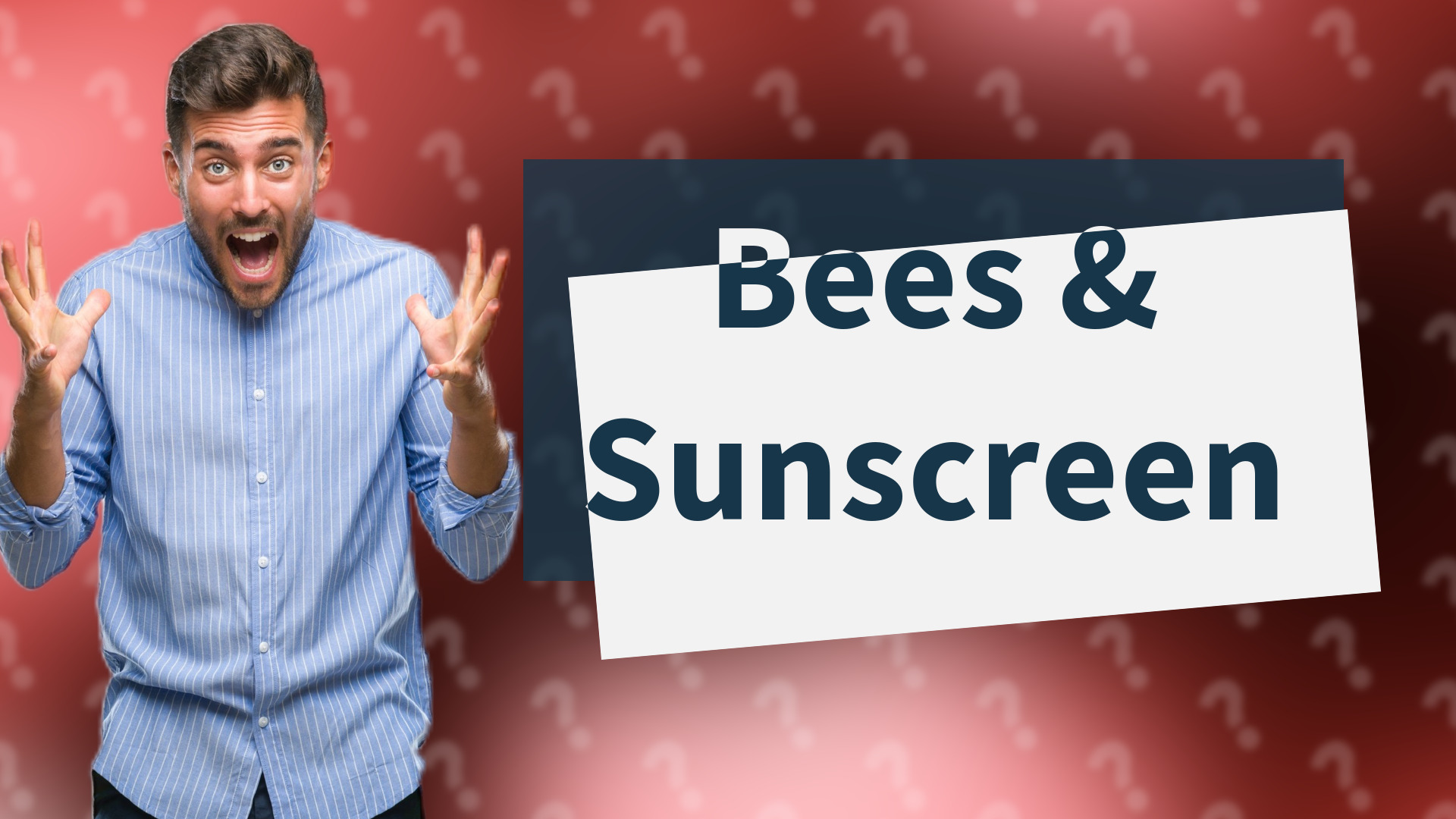 Bees & Sunscreen