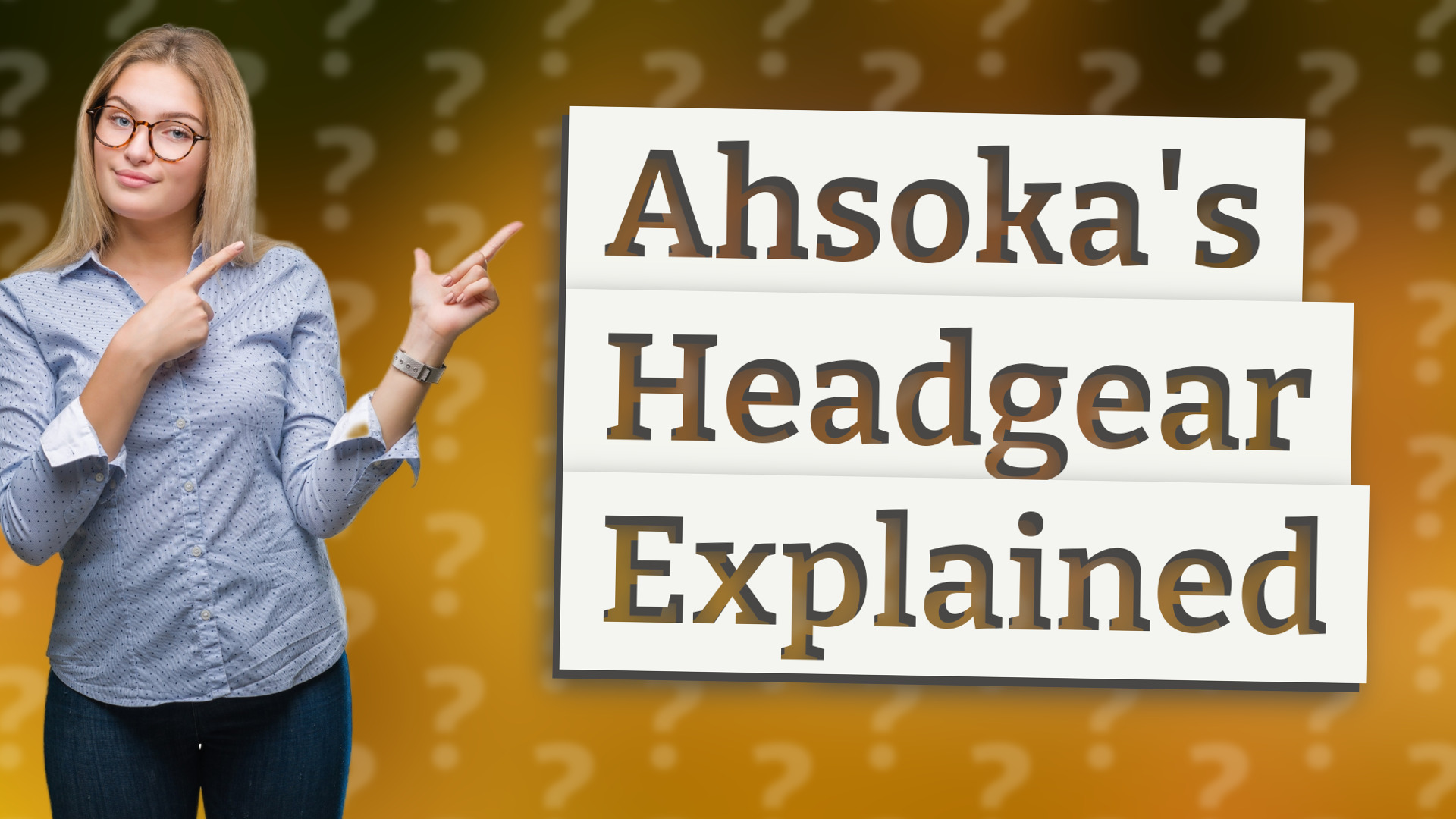 Ahsoka's Headgear Explained