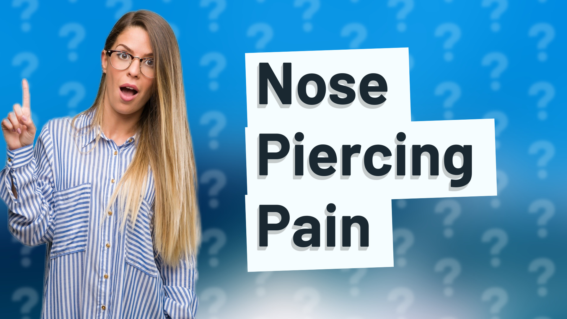 Nose Piercing Pain
