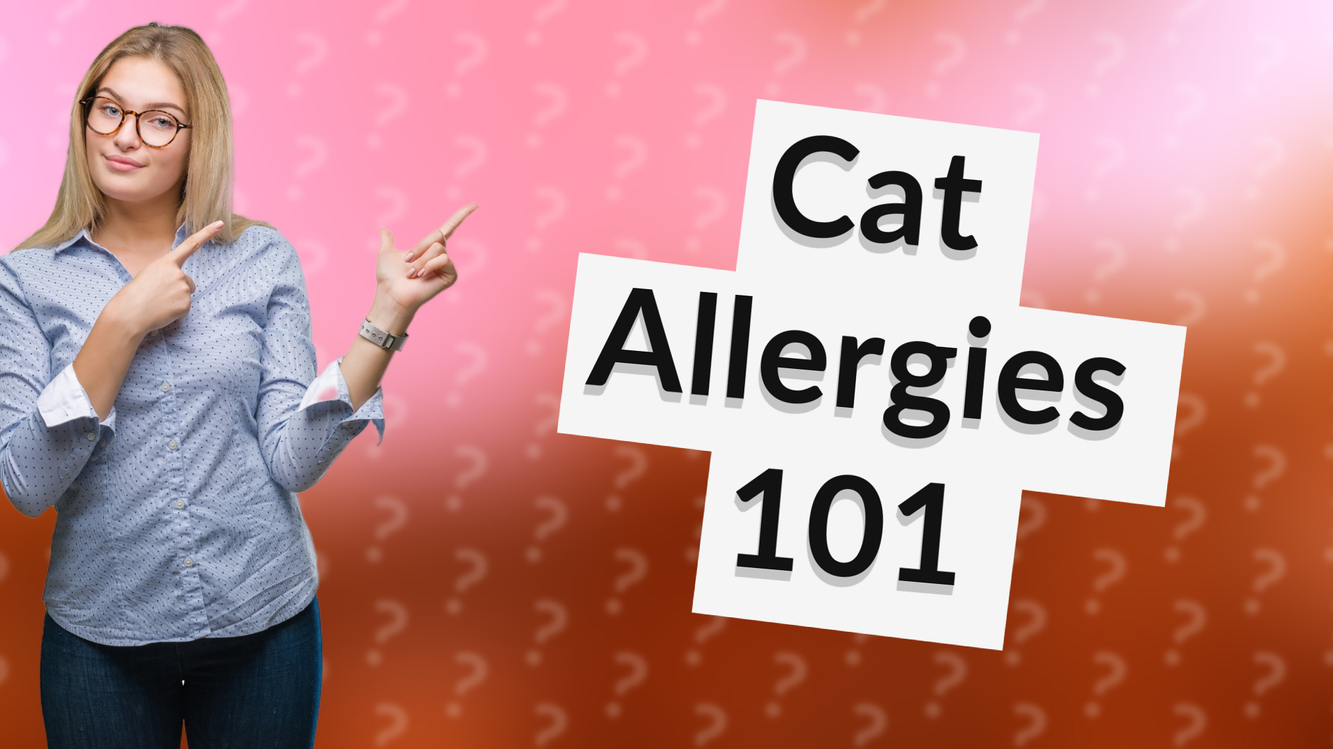 Cat Allergies 101