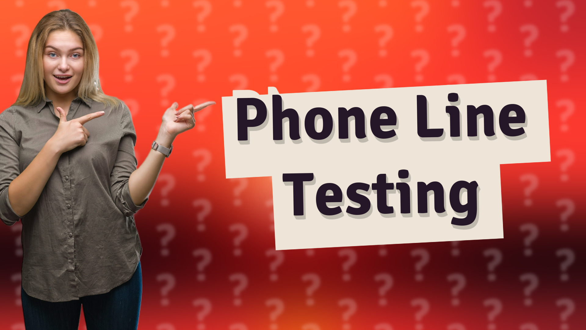 Phone Line Testing