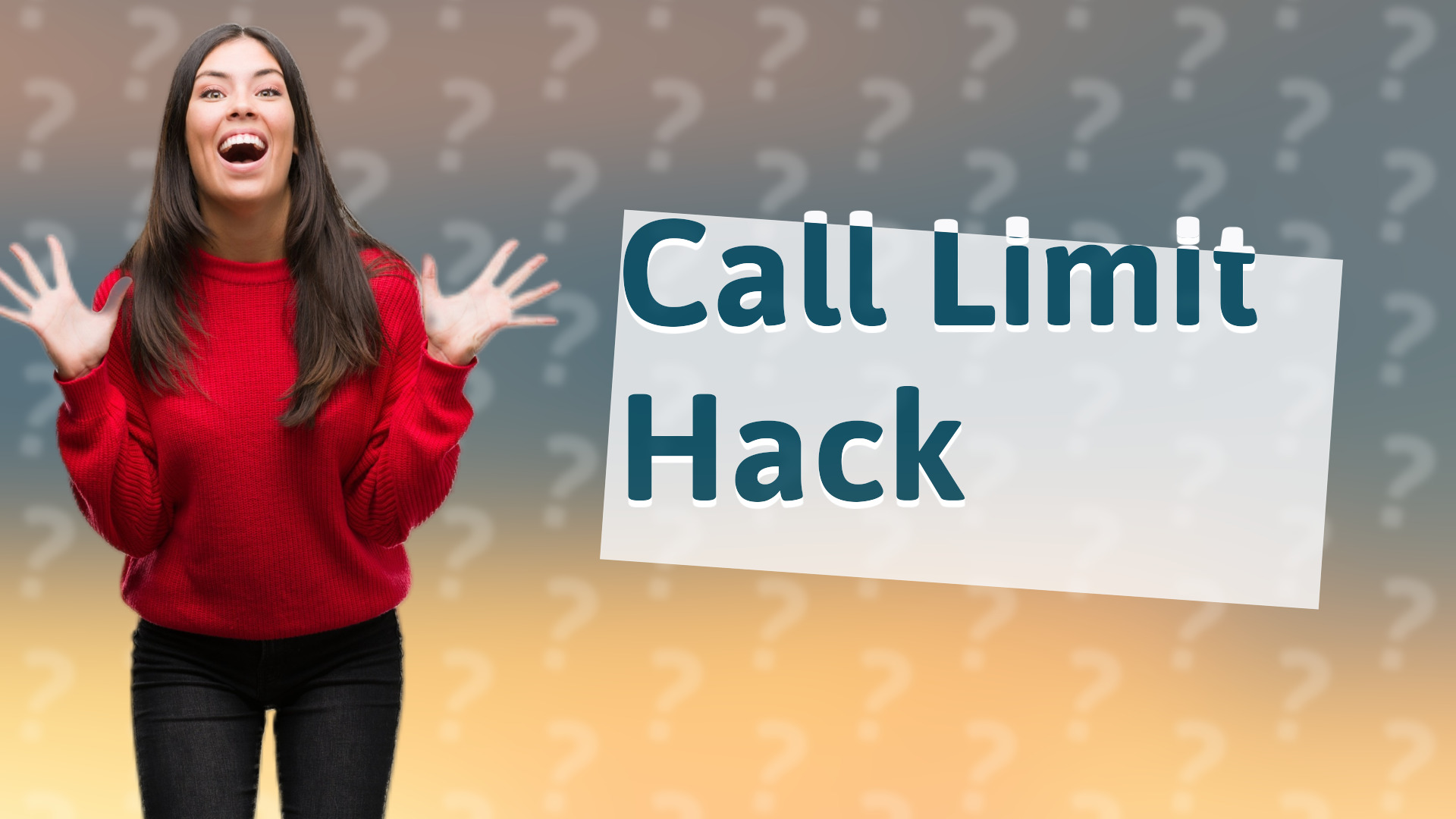 Call Limit Hack