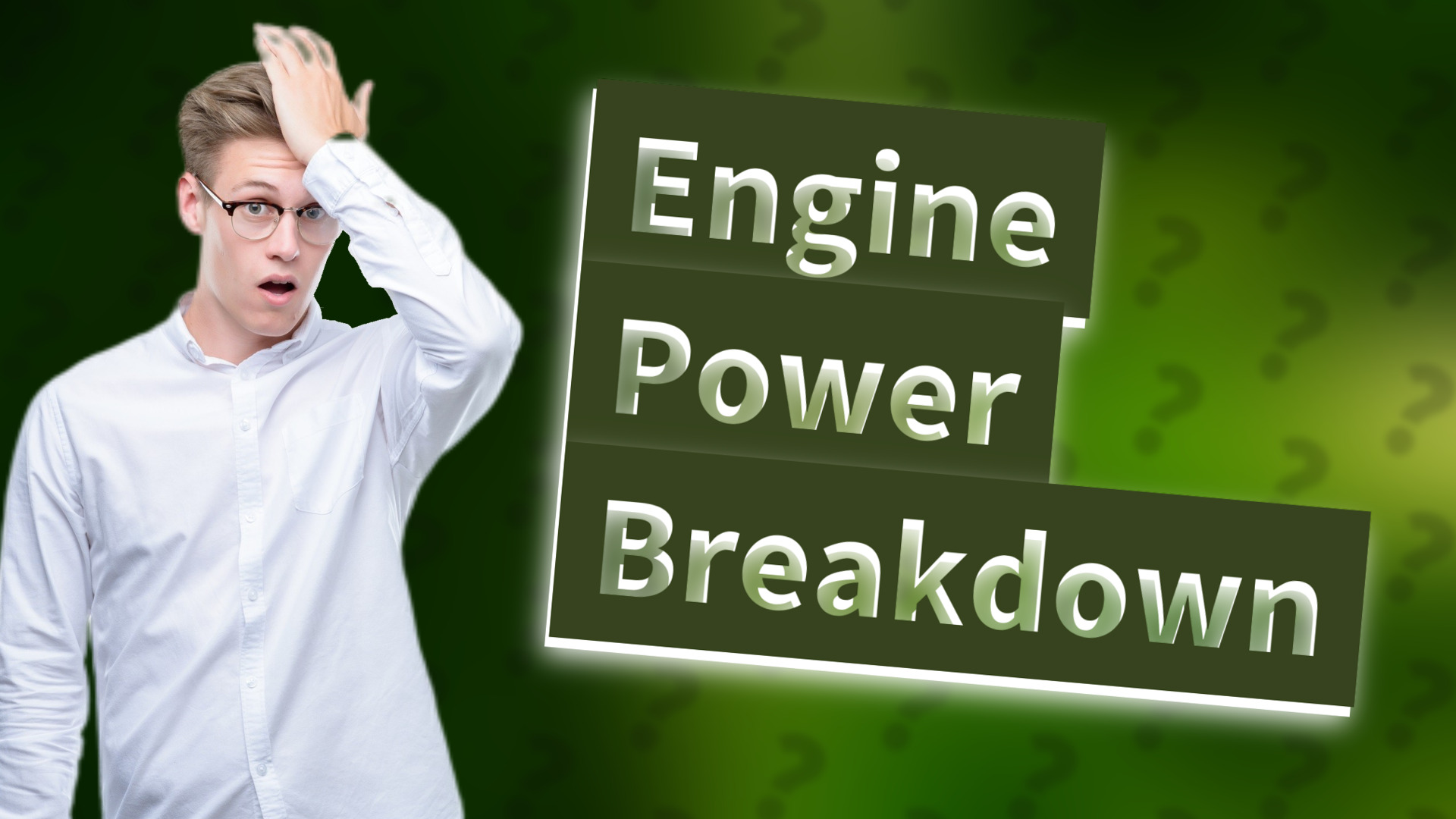 Engine Power Breakdown