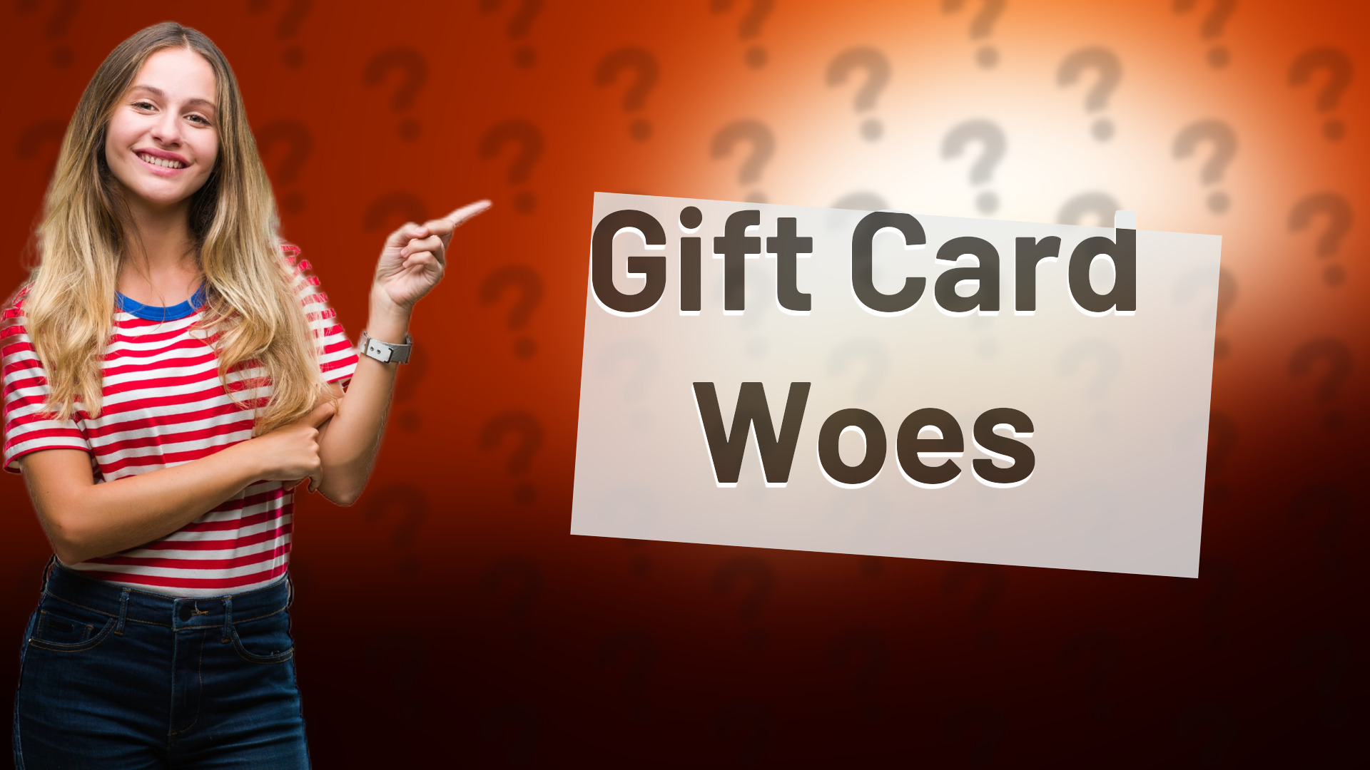 Gift Card Woes